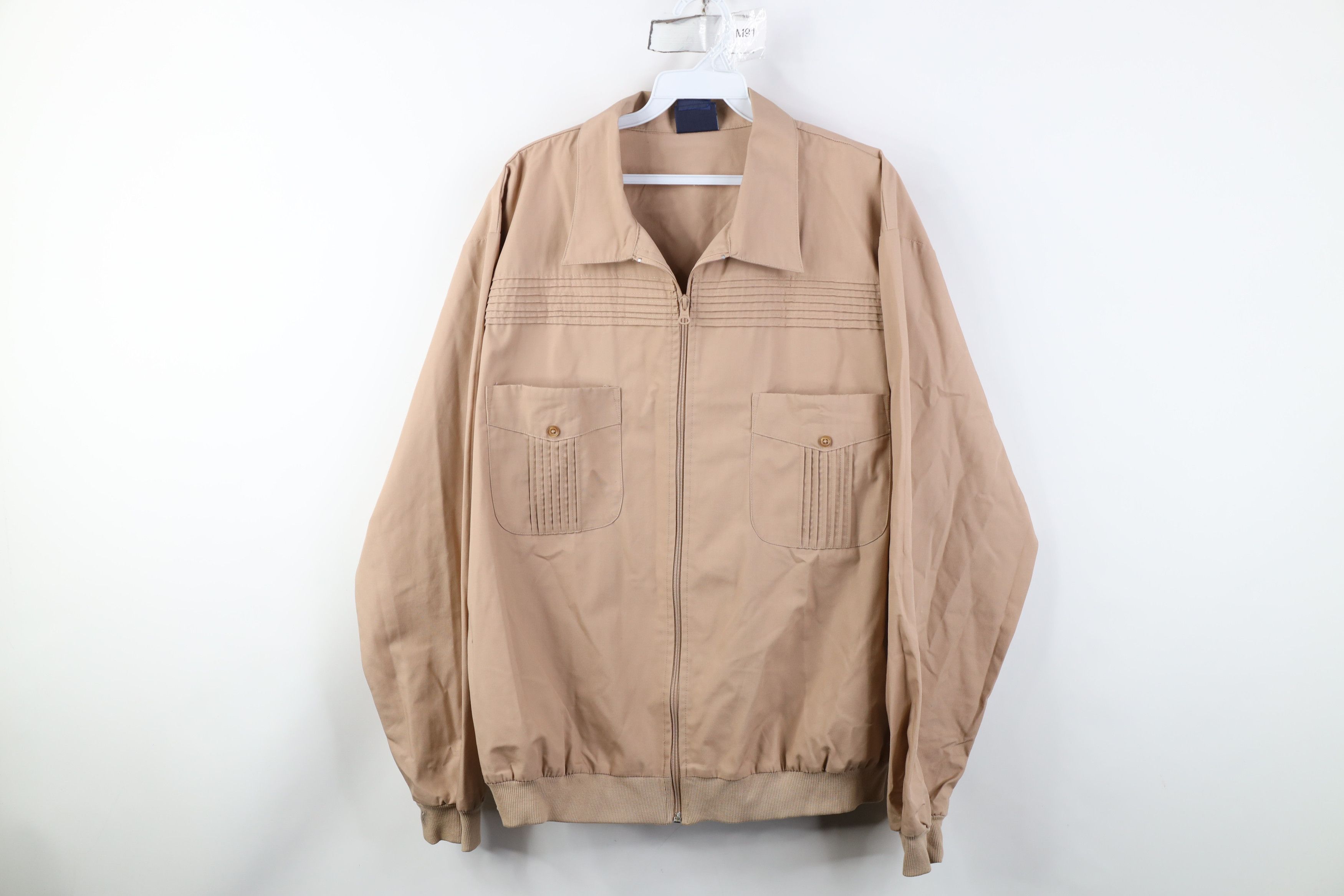Vintage Vintage 90s Streetwear Full Zip Shirt Jacket Jac Shirt Size US L / EU 52-54 / 3 - 1 Thumbnail
