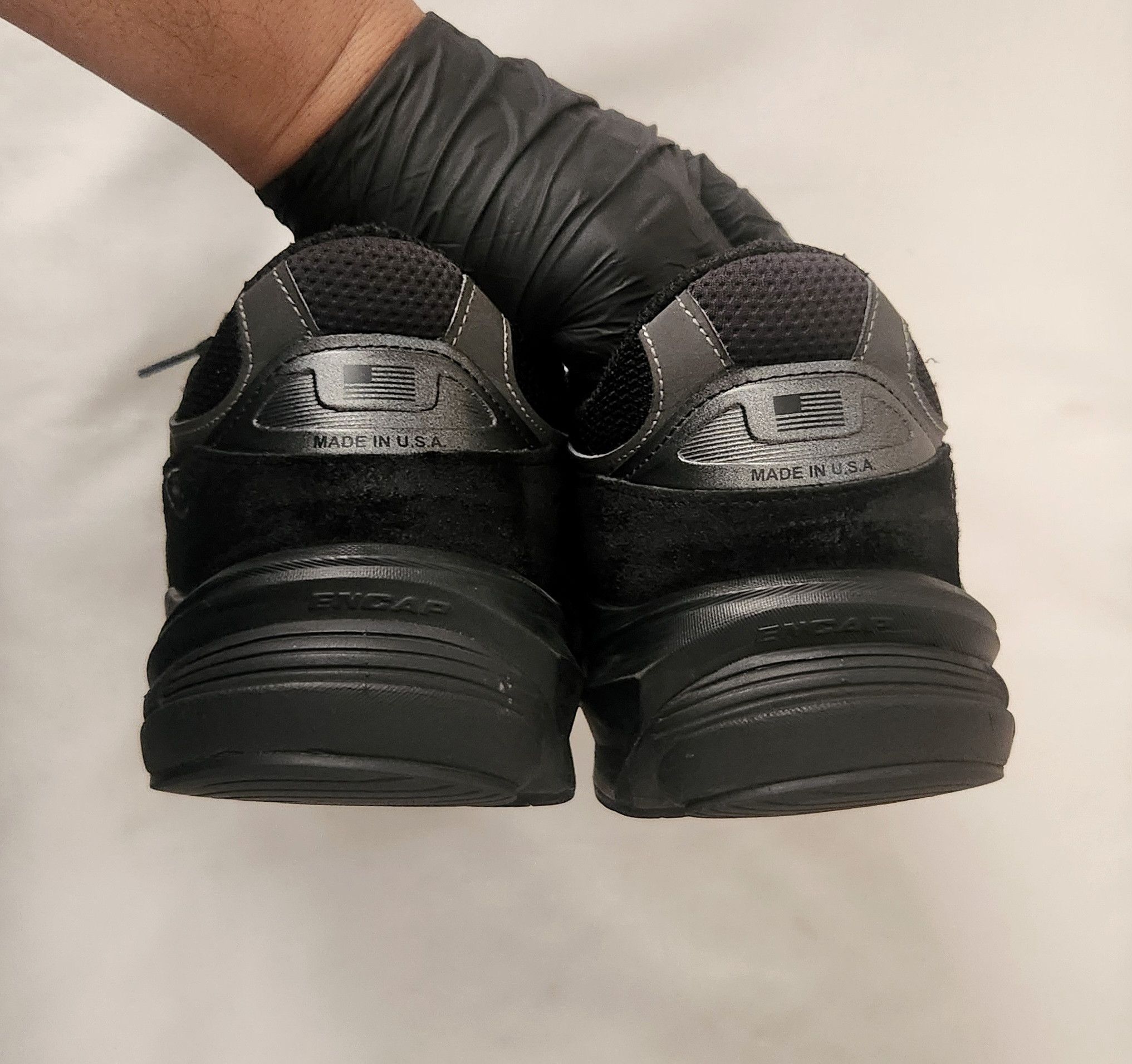 New Balance New Balance 990v6 Made in USA Triple Black SZ 11.5 X-Wide 4E Size US 11.5 / EU 44-45 - 8 Thumbnail