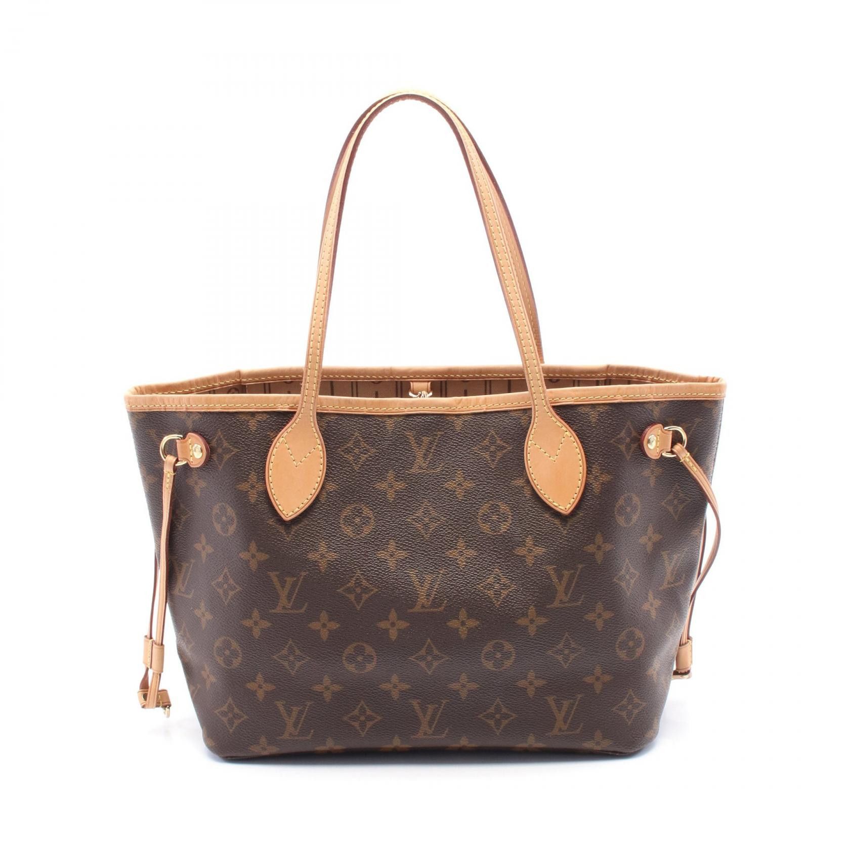 Louis Vuitton Louis Vuitton Neverfull Pm Monogram Coated Canvas Tote Bag Canvas Tote Bag M40155 in Brown, Women's
