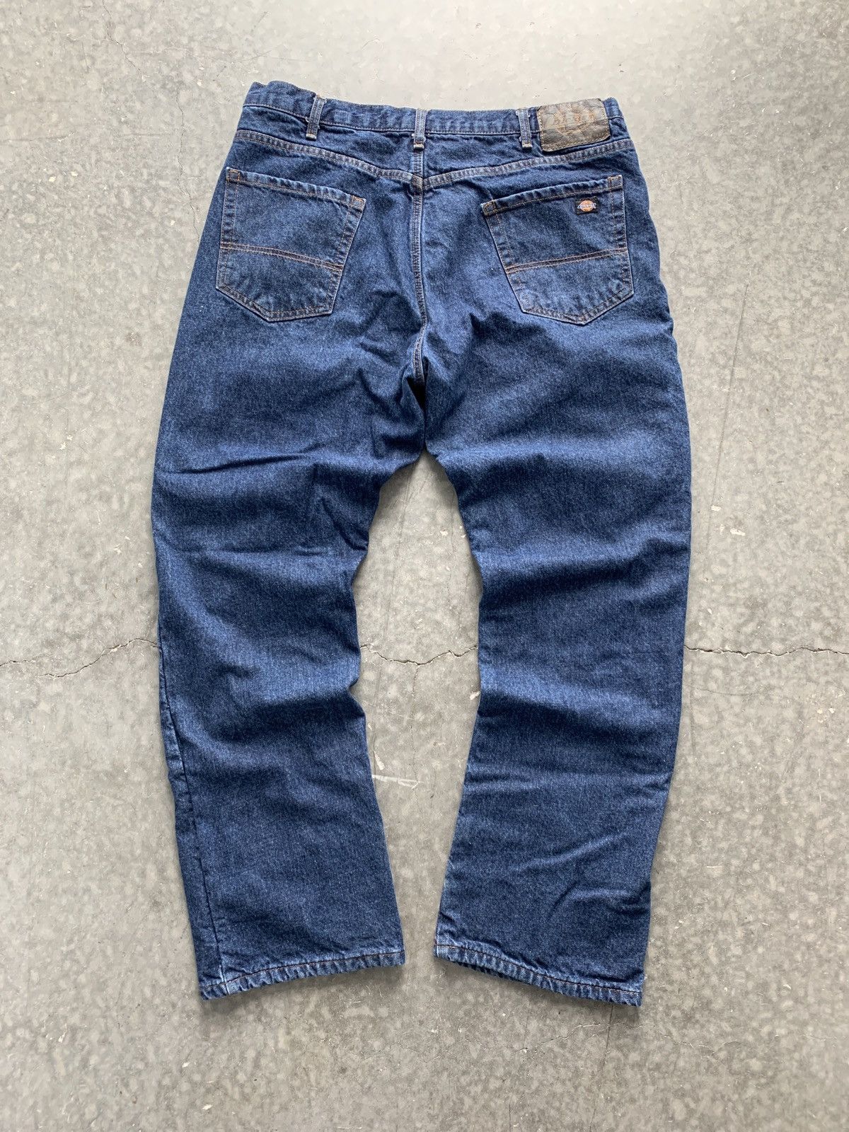 Dickies × Vintage Vintage Y2K Flannel Lined Dickies Jeans Size US 36 / EU 52 - 6 Thumbnail