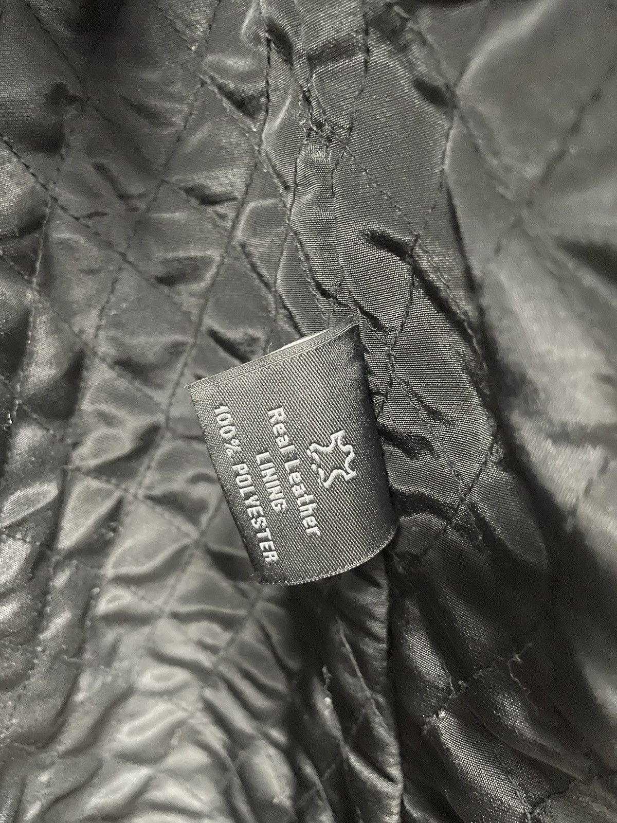 Leather × NFL Vintage Black Leather Coat I REDSKINS Japanese Brand Size US M / EU 48-50 / 2 - 11 Thumbnail