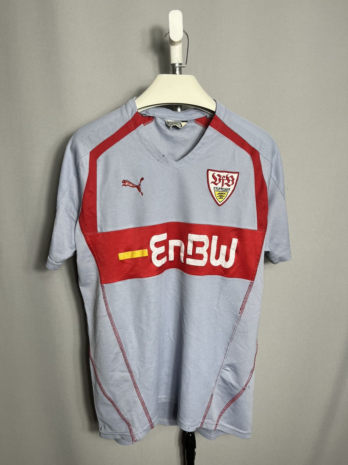 Puma Puma 2004 2005 Stuttgart Third Shirt Tomasson #10 soccer Size US XL / EU 56 / 4 - 1 Thumbnail