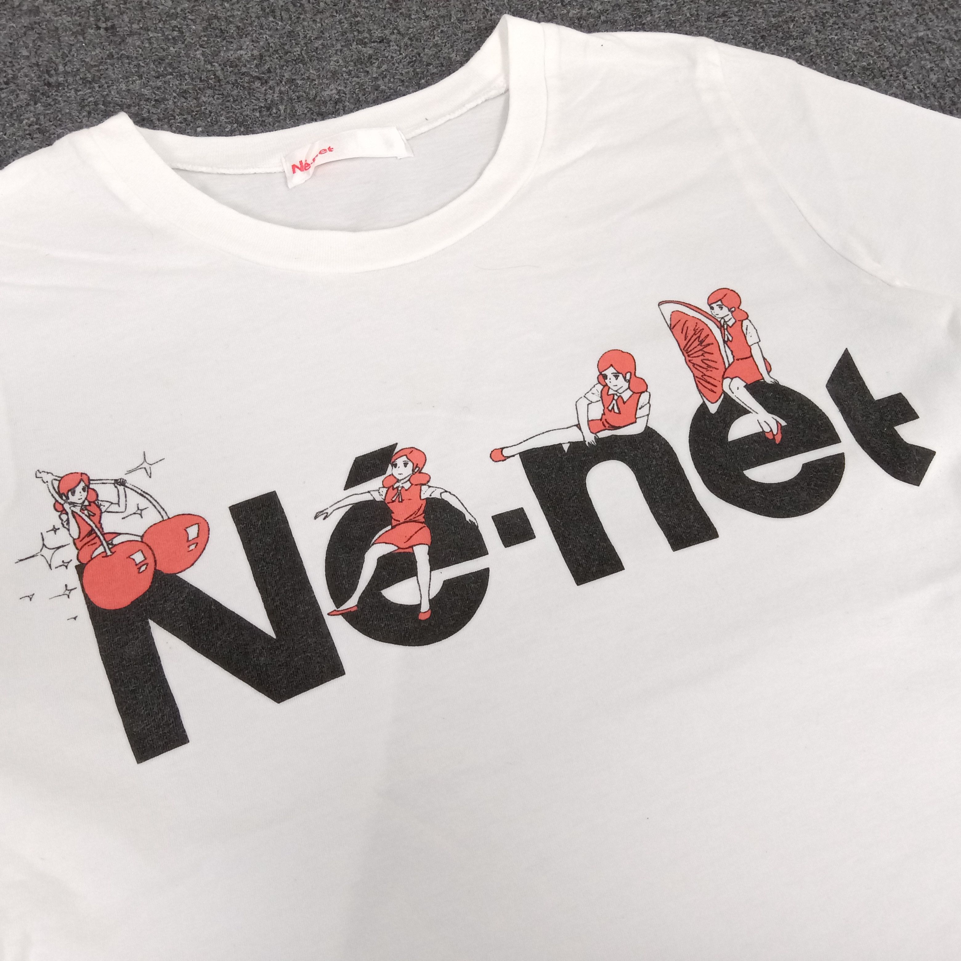Issey Miyake × Ne-Net × Vintage Ne-Net by Issey Miyake Japanese Designer Tshirt Size XS / US 0-2 / IT 36-38 - 2 Thumbnail