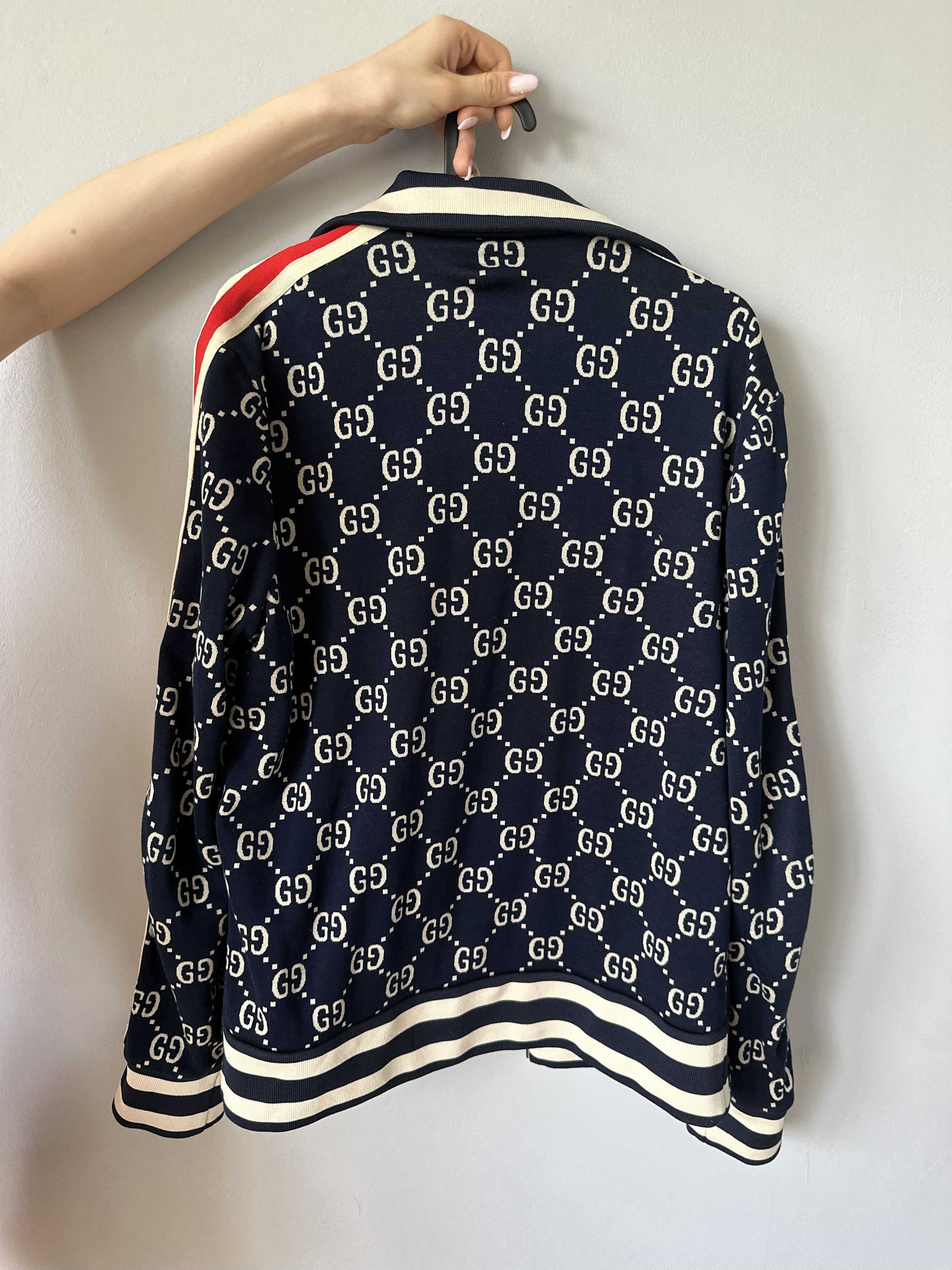Gucci Gucci Jacquard GG Track Jacket Size US M / EU 48-50 / 2 - 2 Thumbnail
