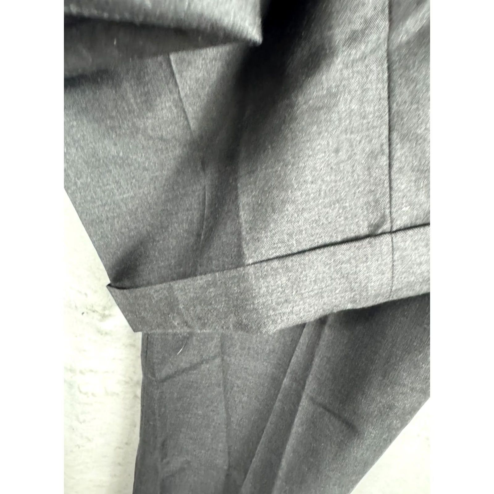 Brooks Brothers Brooks Brothers Golden Fleece Dress Pants Hand Tailored Men Wool Black Cuff 35x32 Size US 35 - 4 Thumbnail
