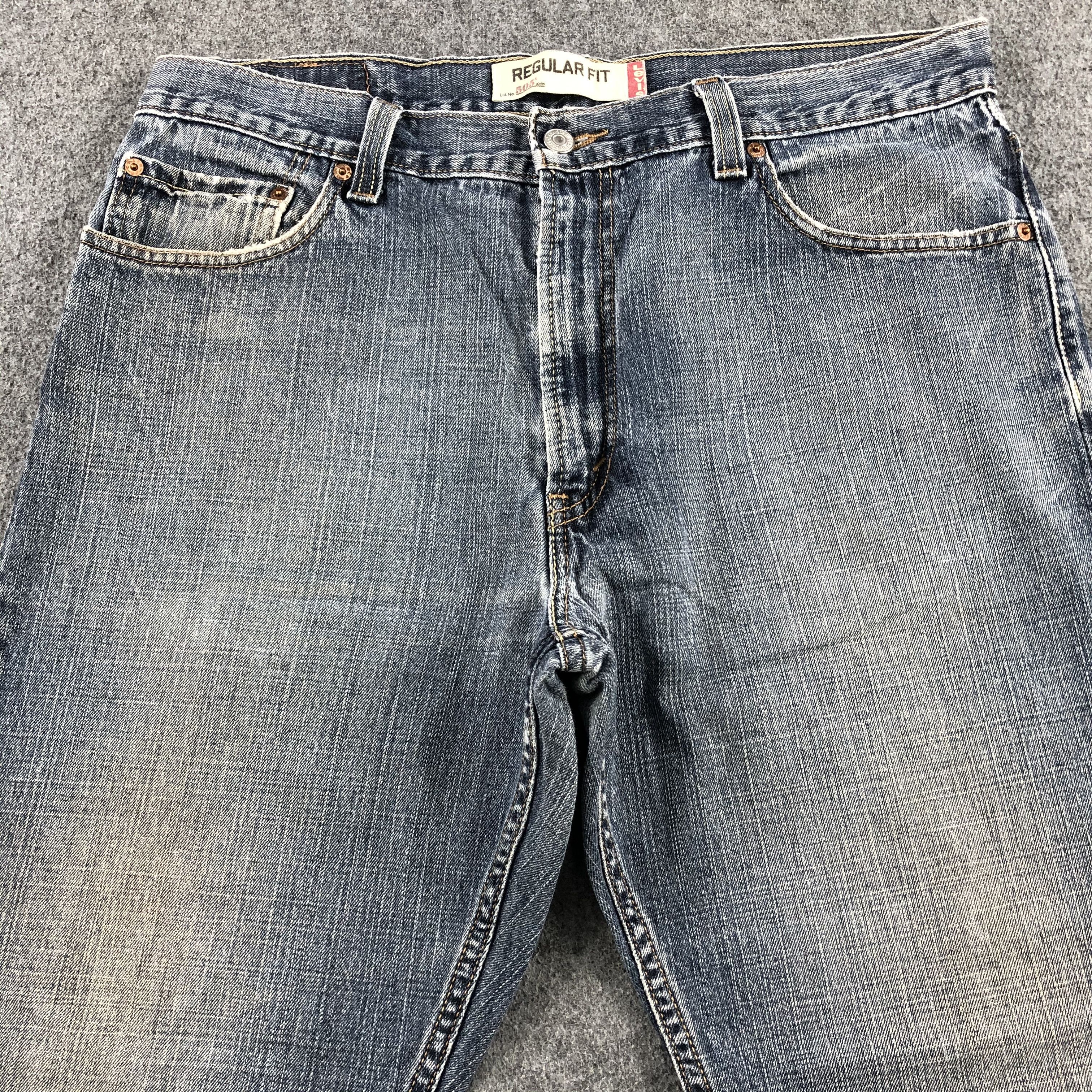 Levi's Vintage Levis 505 Earth Tone Jeans-J1463 Size US 36 / EU 52 - 3 Thumbnail