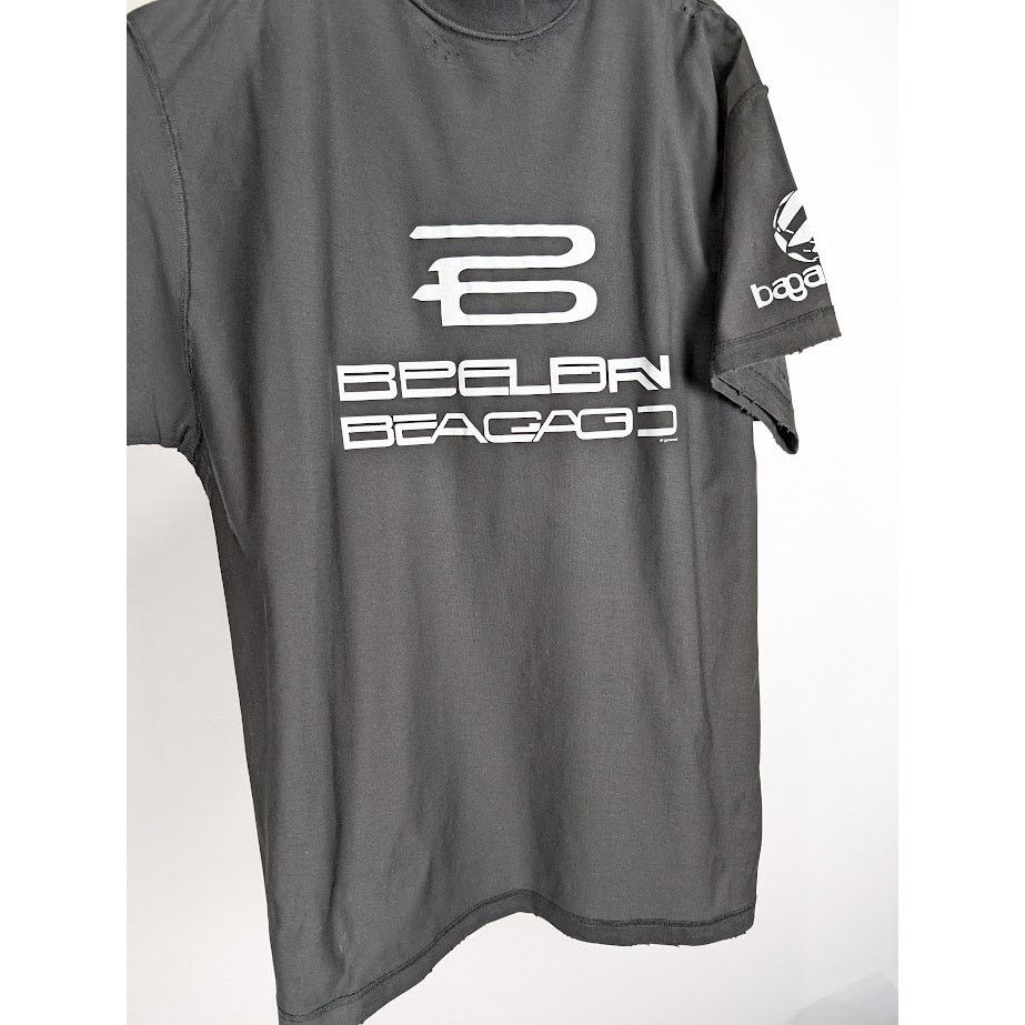 Balenciaga o1rshd1 Inside Out T-Shirt in Faded Black/White Size US M / EU 48-50 / 2 - 6 Thumbnail