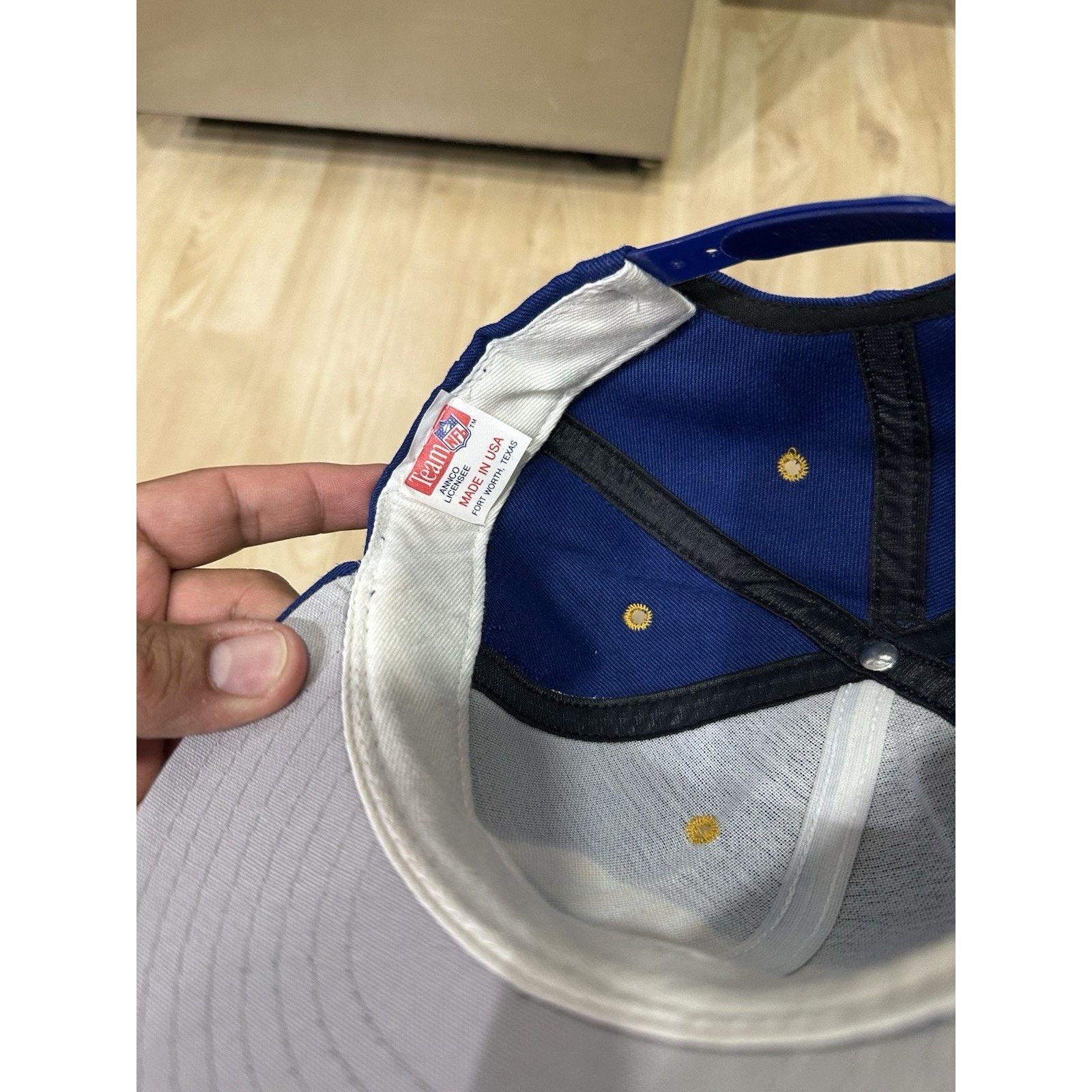 NFL Vintage St Louis Rams Snapback Hat Made in USA Size ONE SIZE - 6 Thumbnail