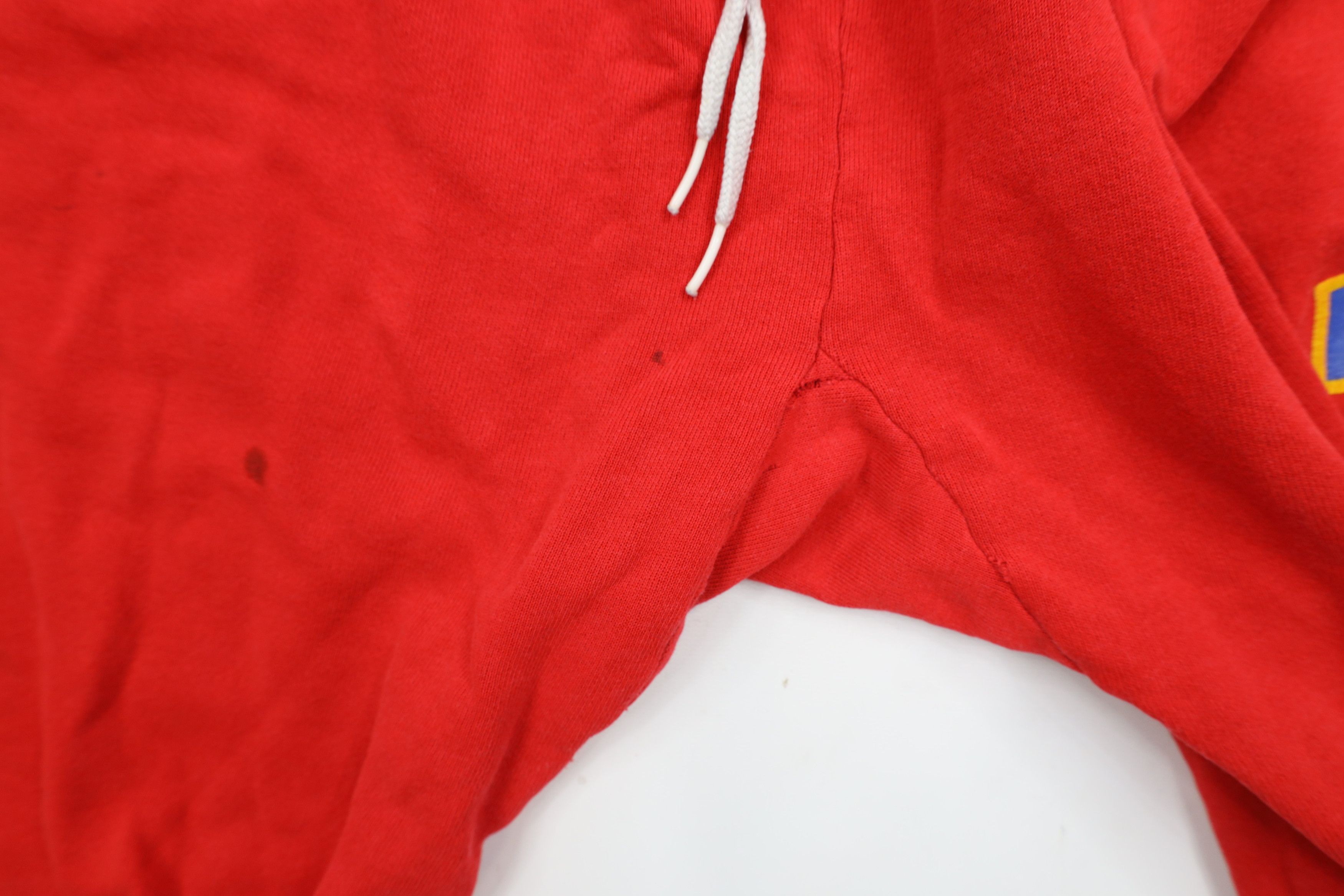 Vintage Vintage 80s Spell Out USMC Marines Sweatpants Joggers Red Size US 38 / EU 54 - 7 Thumbnail