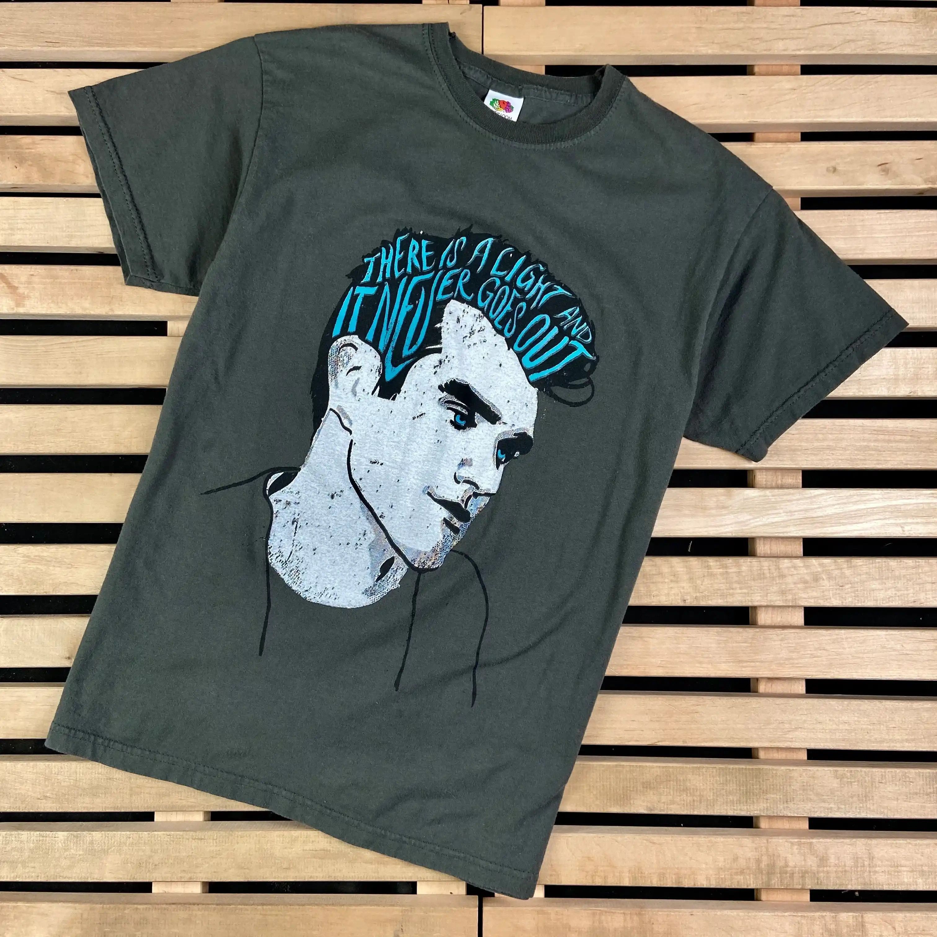 Band Tees × Vintage Mens Vintage T Shirt Morrissey 2015 Live Tour Size M Size US M / EU 48-50 / 2 - 1 Thumbnail