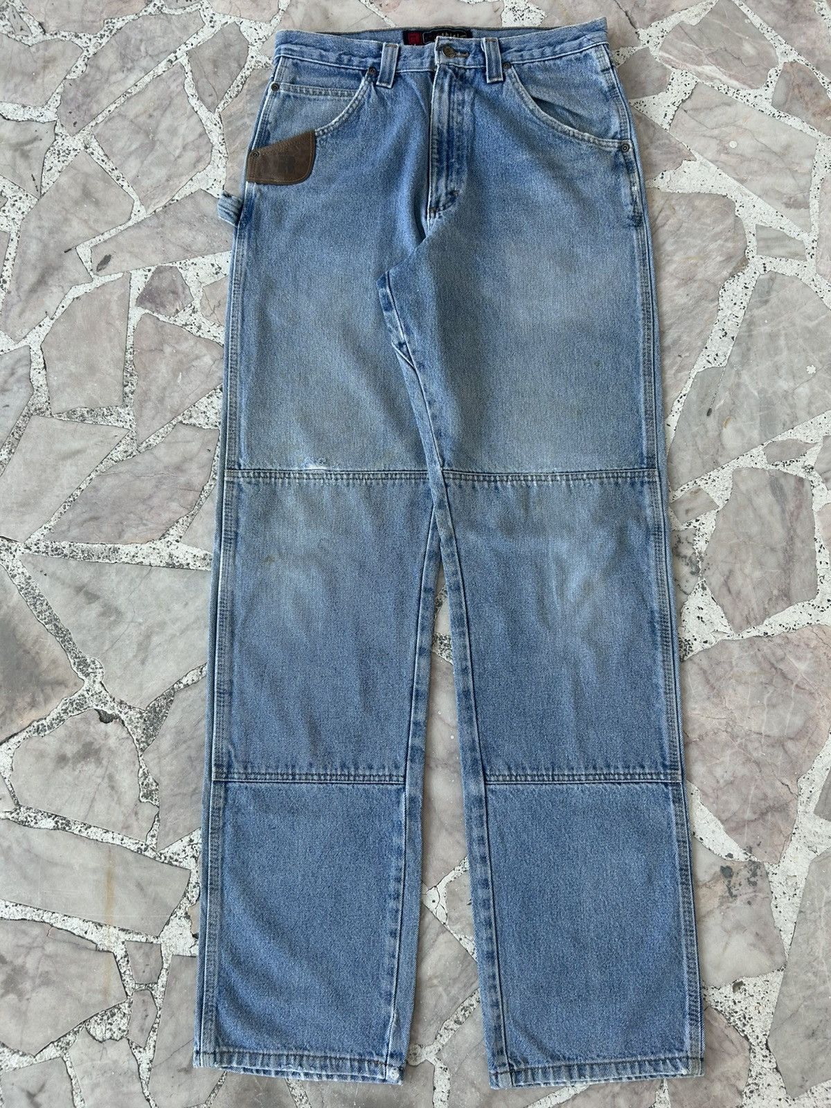 Wrangler Riggs By Wrangler Vintage Double Knee Denim Size US 32 / EU 48 - 1 Thumbnail