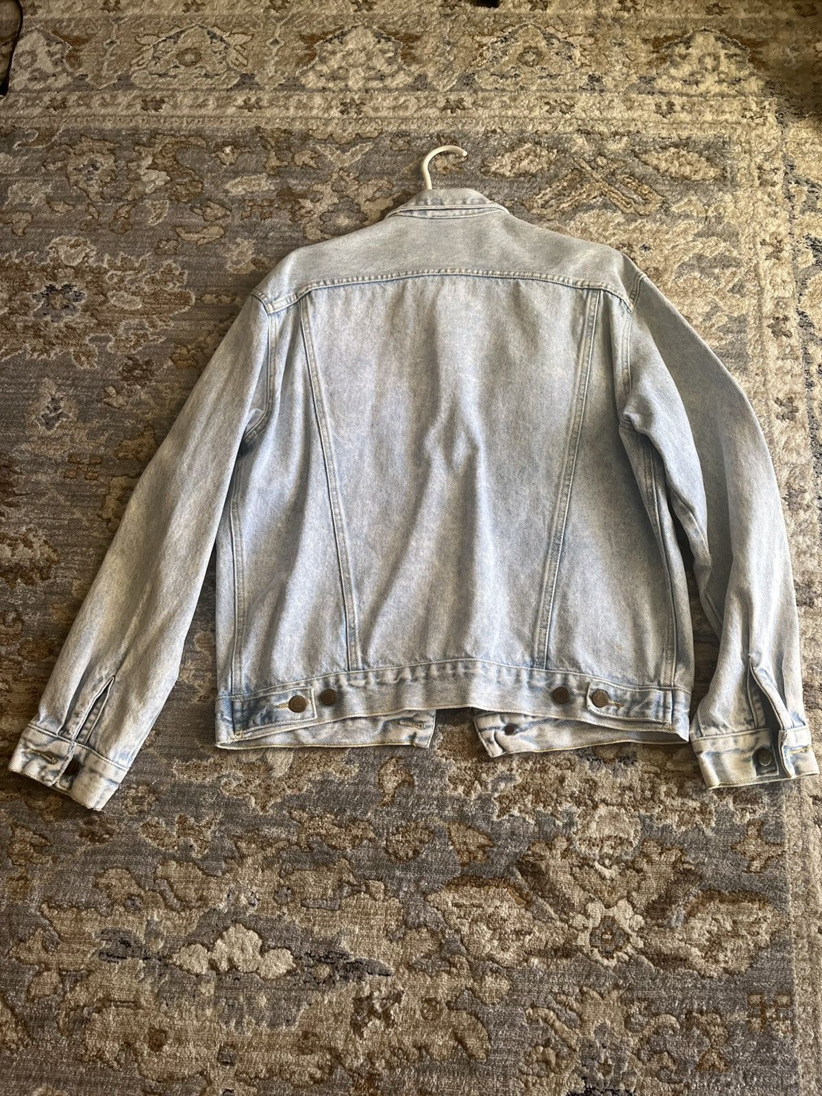 Georges Marciano 90’s MADE IN USA GEORGE MARCIANO LIGHT DENIM JEAN JACKET S Size US S / EU 44-46 / 1 - 2 Thumbnail