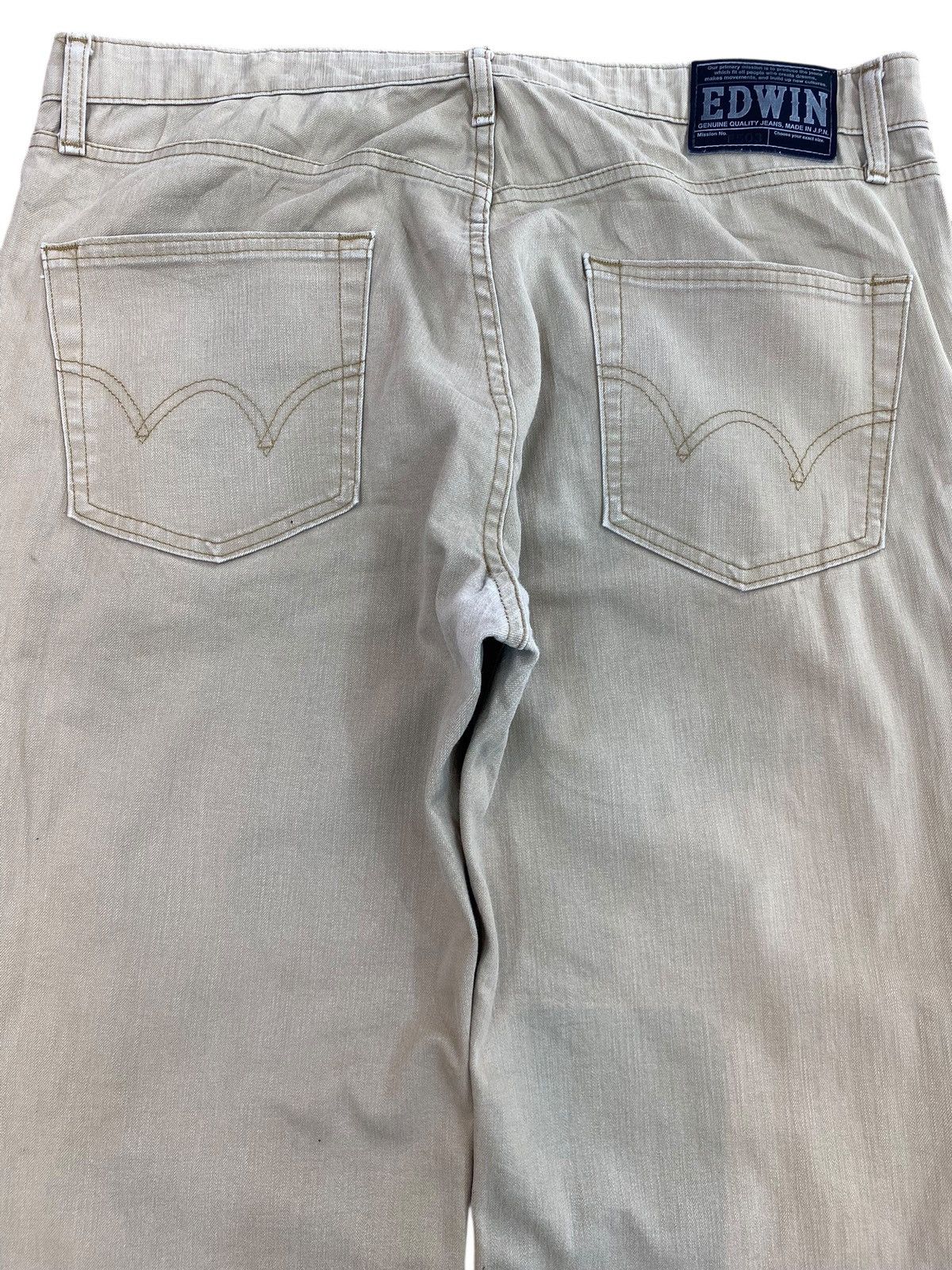 Edwin Edwin Light Wash Baggy Style Jeans Size US 36 / EU 52 - 4 Thumbnail