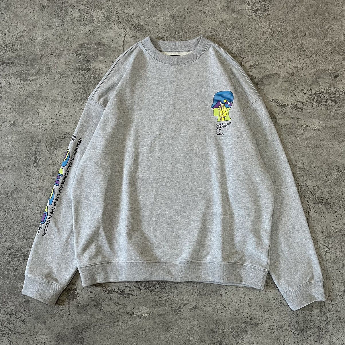 Brain Dead Brain Dead x Invincible Building Block Crewneck - Grey Size US XL / EU 56 / 4 - 1 Thumbnail