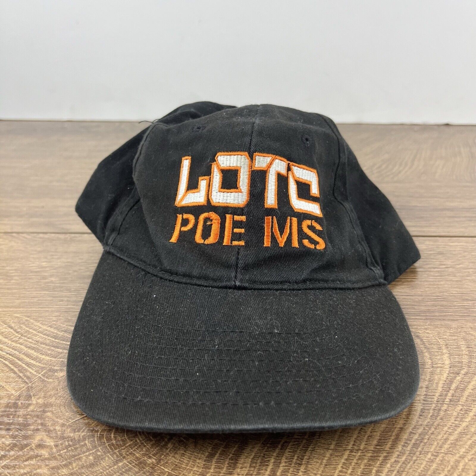 Other Lotc Poe MS Hat Black Cap Adjustable Hat Black Adult Fit Hat Size ONE SIZE - 5 Thumbnail