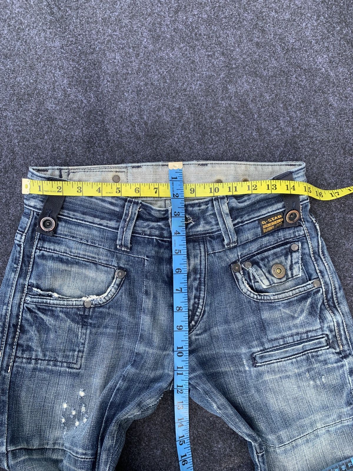 G-Star G-Star Raw 3301 Heritage Workwear Denim Jeans -Multi Pocket Size US 30 / EU 46 - 6 Thumbnail
