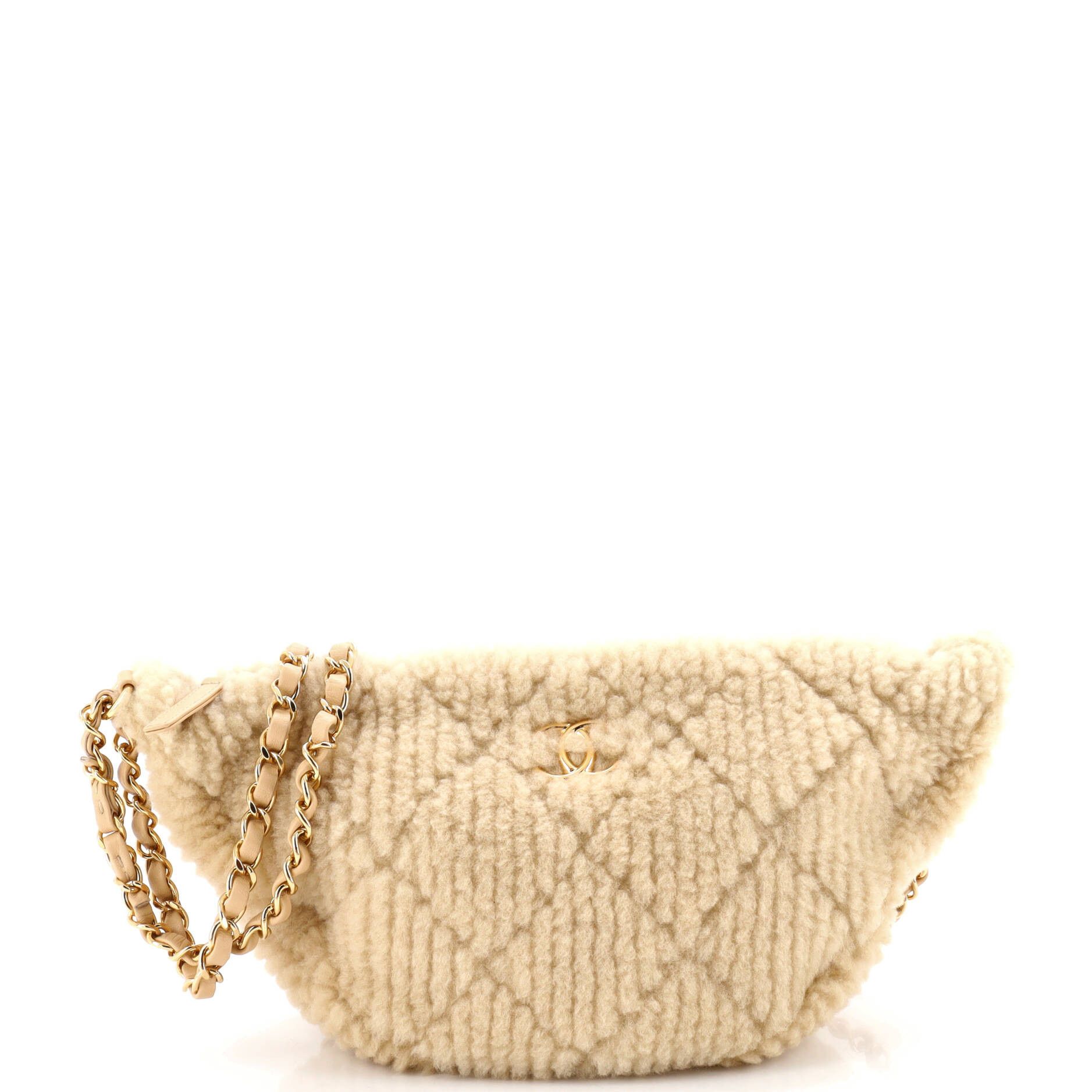 Chanel Coco Neige Half Moon Chain Hobo Size ONE SIZE - 1 Thumbnail