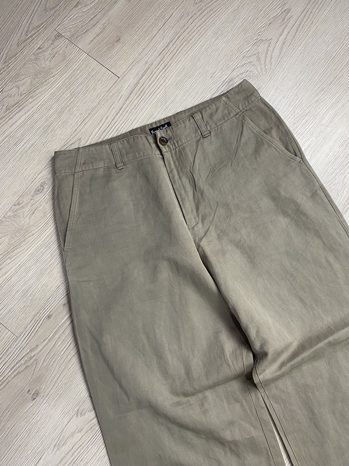 Designer × Japanese Brand × Margaret Howell 2000s Margaret Howell cropped military pants Size US 28 / EU 44 - 2 Thumbnail