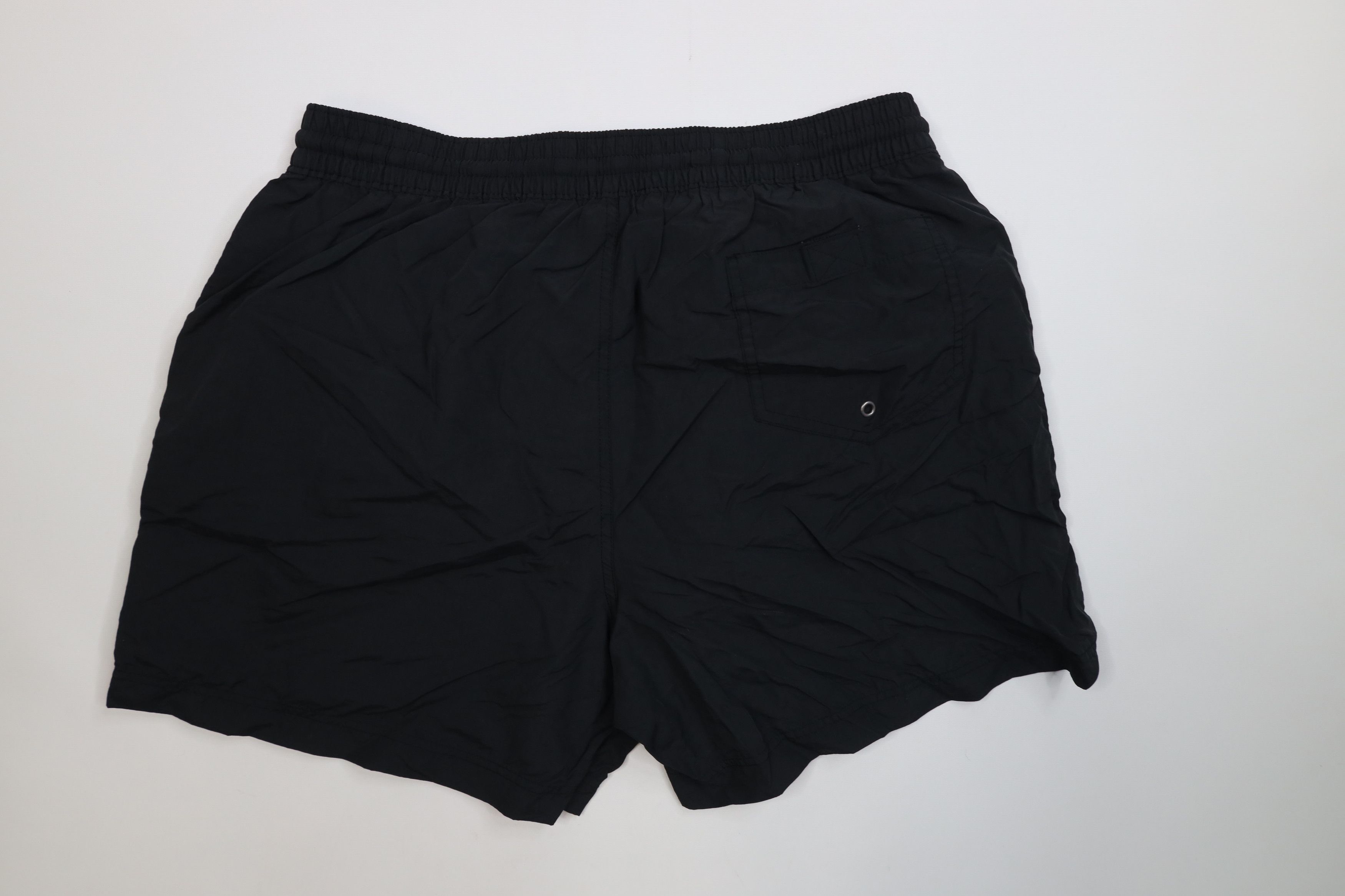 Ralph Lauren Vintage 90s Ralph Lauren Above Knee Swim Trunks Shorts Black Size US 36 / EU 52 - 9 Thumbnail