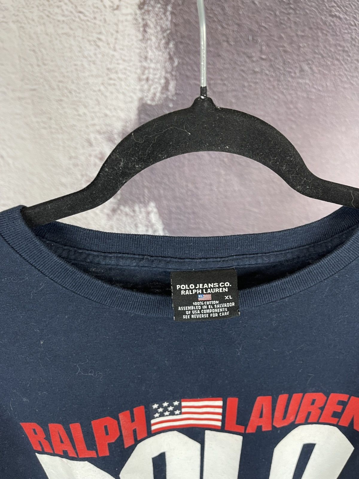 Polo Ralph Lauren Polo Jeans Company Ralph Lauren vintage big logo tee shirt Size US XL / EU 56 / 4 - 5 Thumbnail