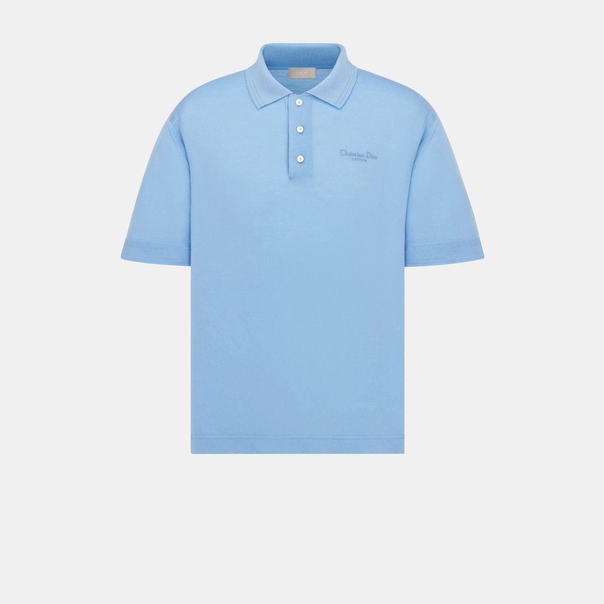 Dior o1bcso1str0226 Couture Polo Shirt in Blue Size US XL / EU 56 / 4 - 1 Thumbnail