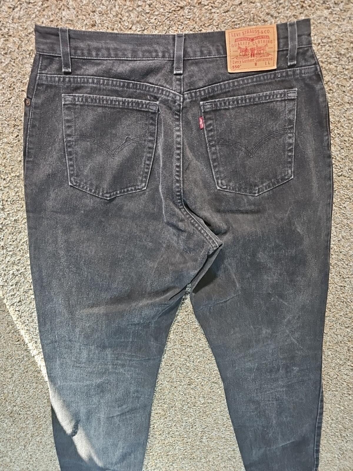 Levi's Levis 550 Relaxed Fit Tapered Leg 16 L USA MADE Jeans 34x31 Size 38" / US 16 / IT 52 - 5 Thumbnail