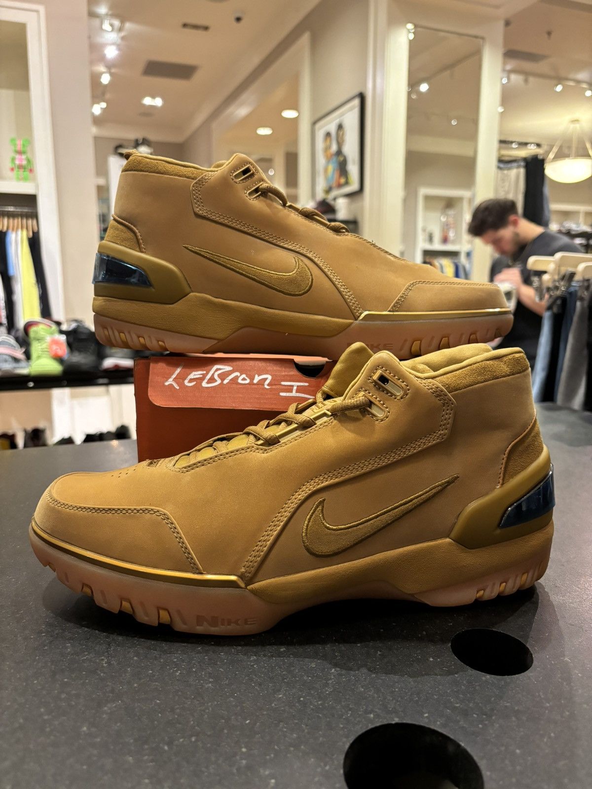 Nike Lebron 1 “Wheat” Size US 11.5 / EU 44-45 - 1 Thumbnail