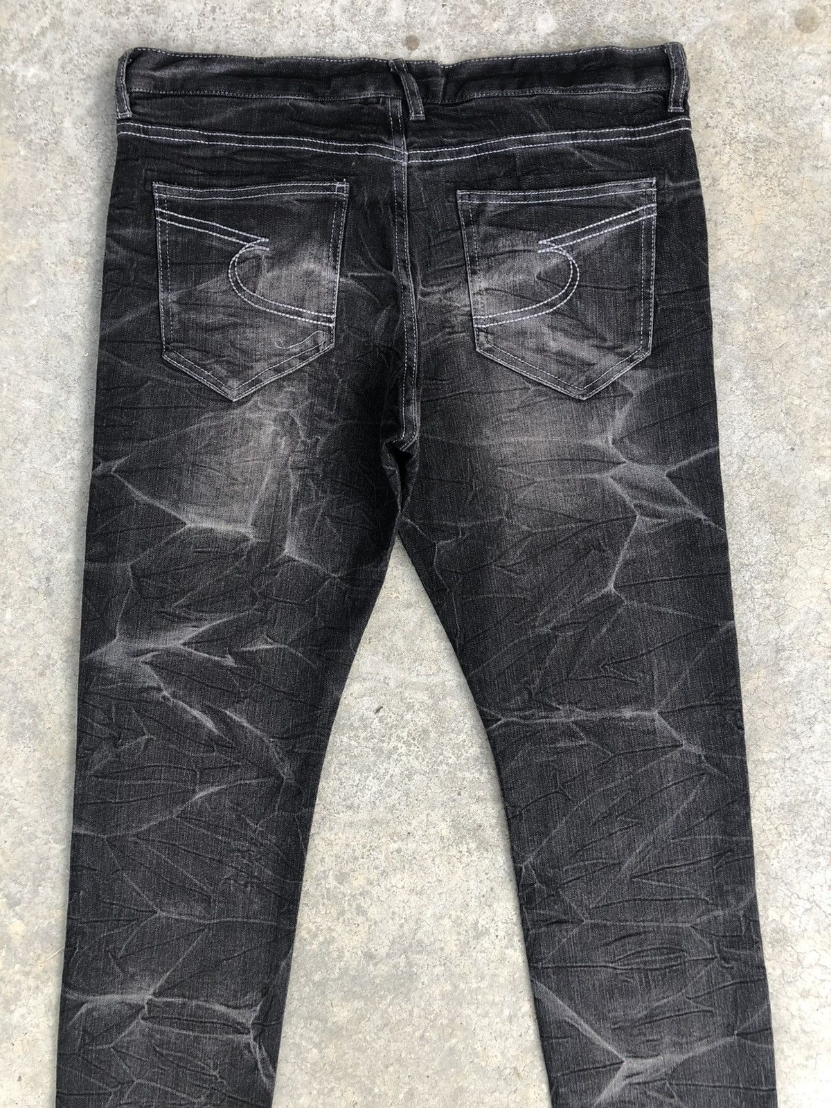 semanticdesign Japanese Semantic Design Distressed Jeans Size US 34 / EU 50 - 8 Thumbnail