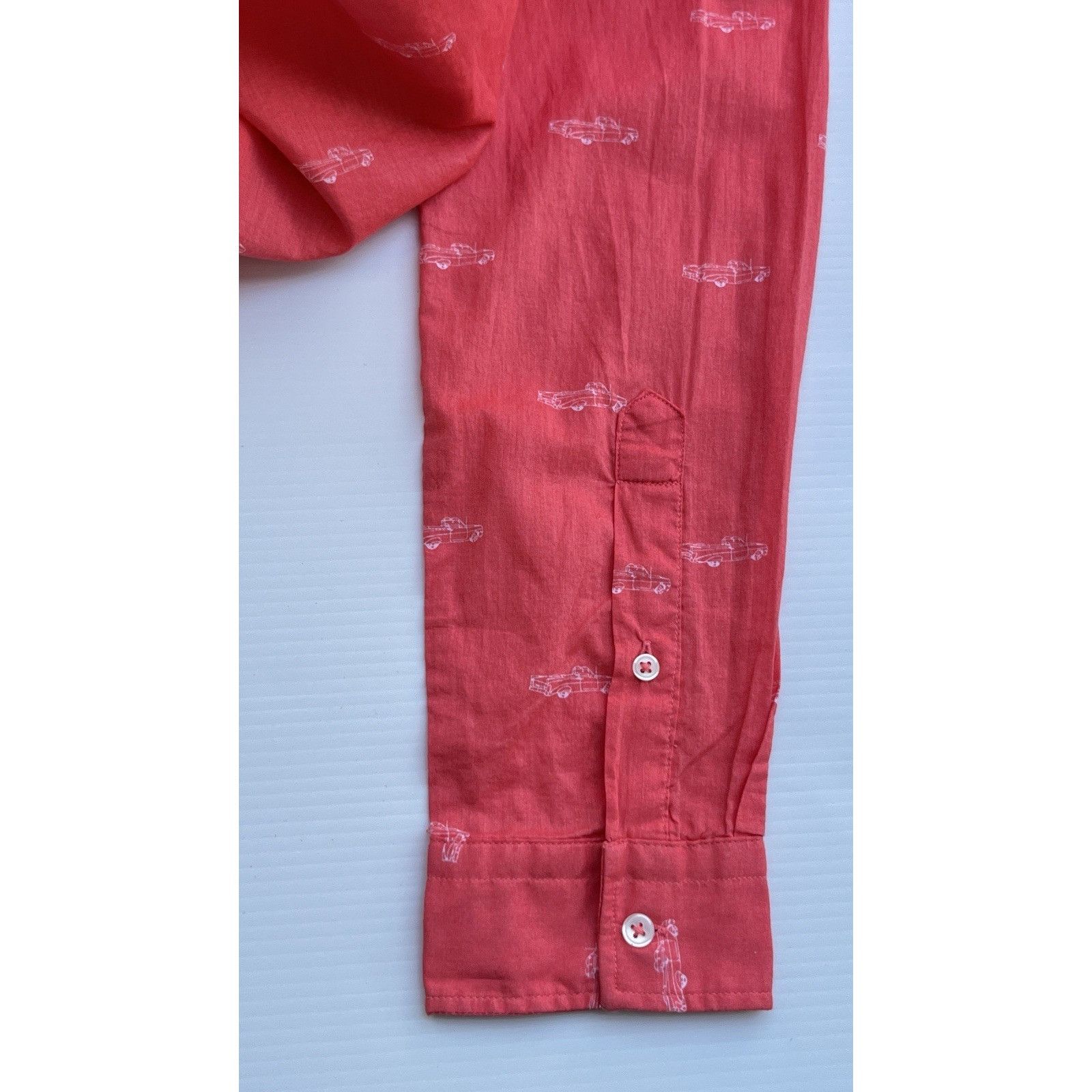 Zara Zara Man Coral Printed Cotton Short Sleeve Slim Fit Shirt Si Size US S / EU 44-46 / 1 - 4 Thumbnail