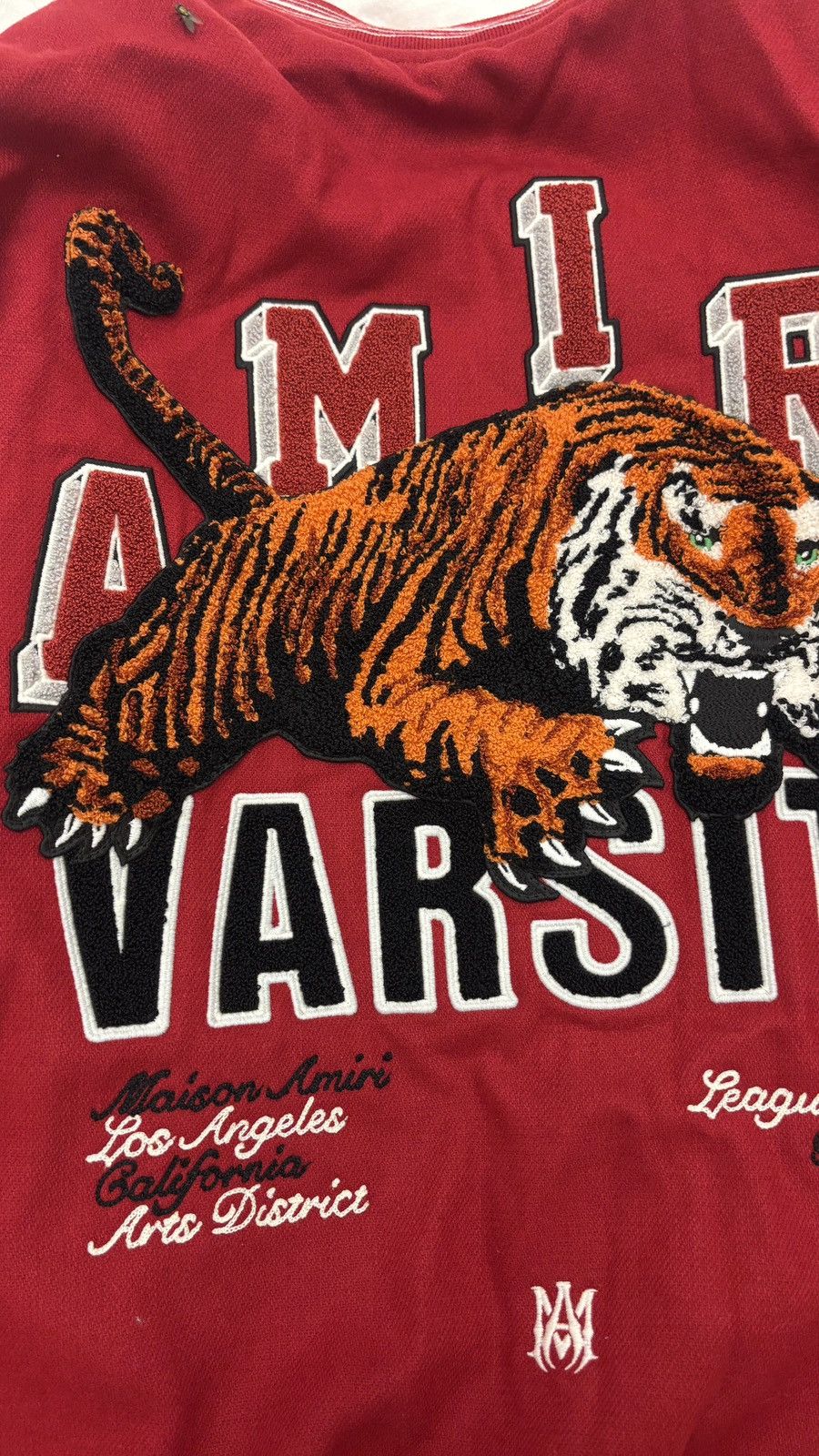 Amiri Amiri Tiger Varsity Jacket XL – BNWT Rare Size US XL / EU 56 / 4 - 7 Thumbnail