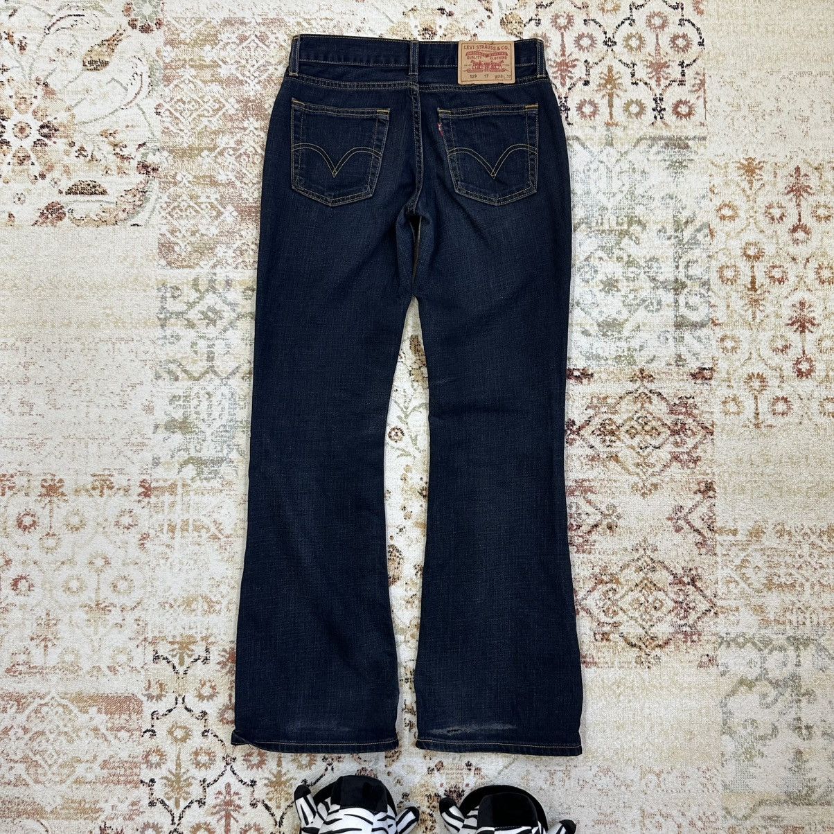 Levi's Vintage Clothing × Vintage Vintage Levi’s 529 Jeans W28xL32 Old Money 00s Size 28" / US 6 / IT 42 - 2 Thumbnail