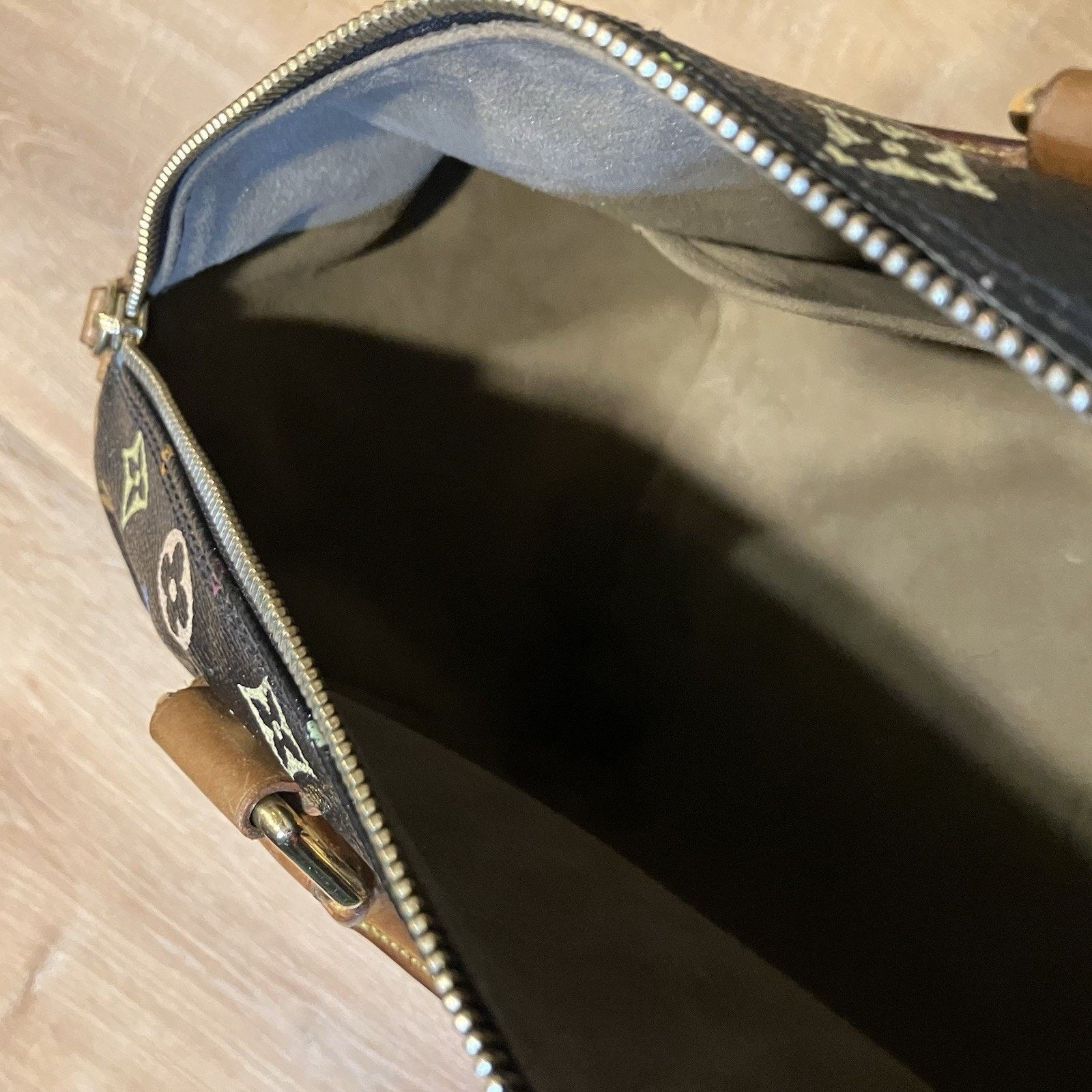 Louis Vuitton Louis Vuitton Takashi Murakami Speedy 30 Noir Bag Multicolor Size ONE SIZE - 21 Thumbnail