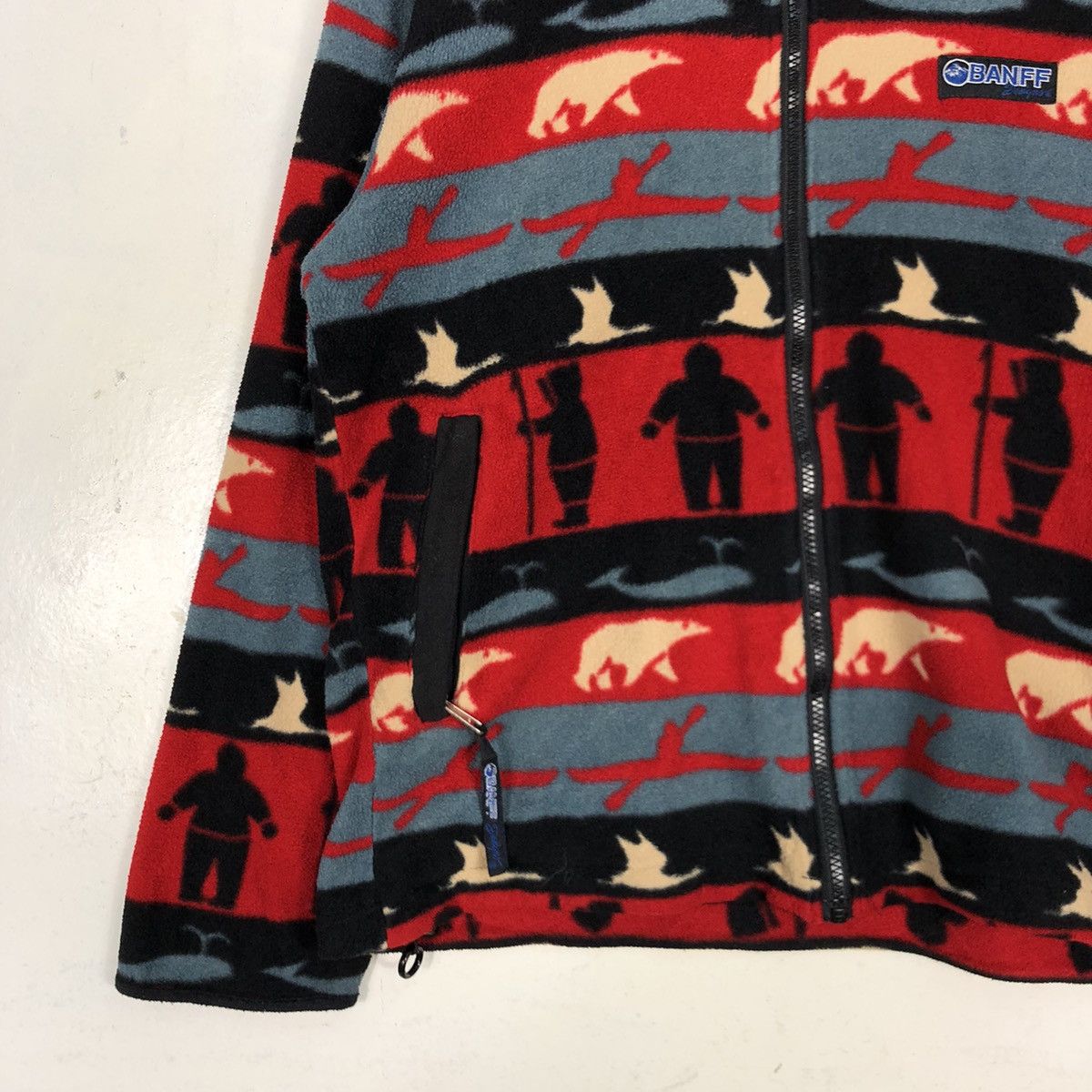 Other × Vintage Vintage Baff Abstract Crazy Design Fleece Jackets Size US M / EU 48-50 / 2 - 3 Thumbnail