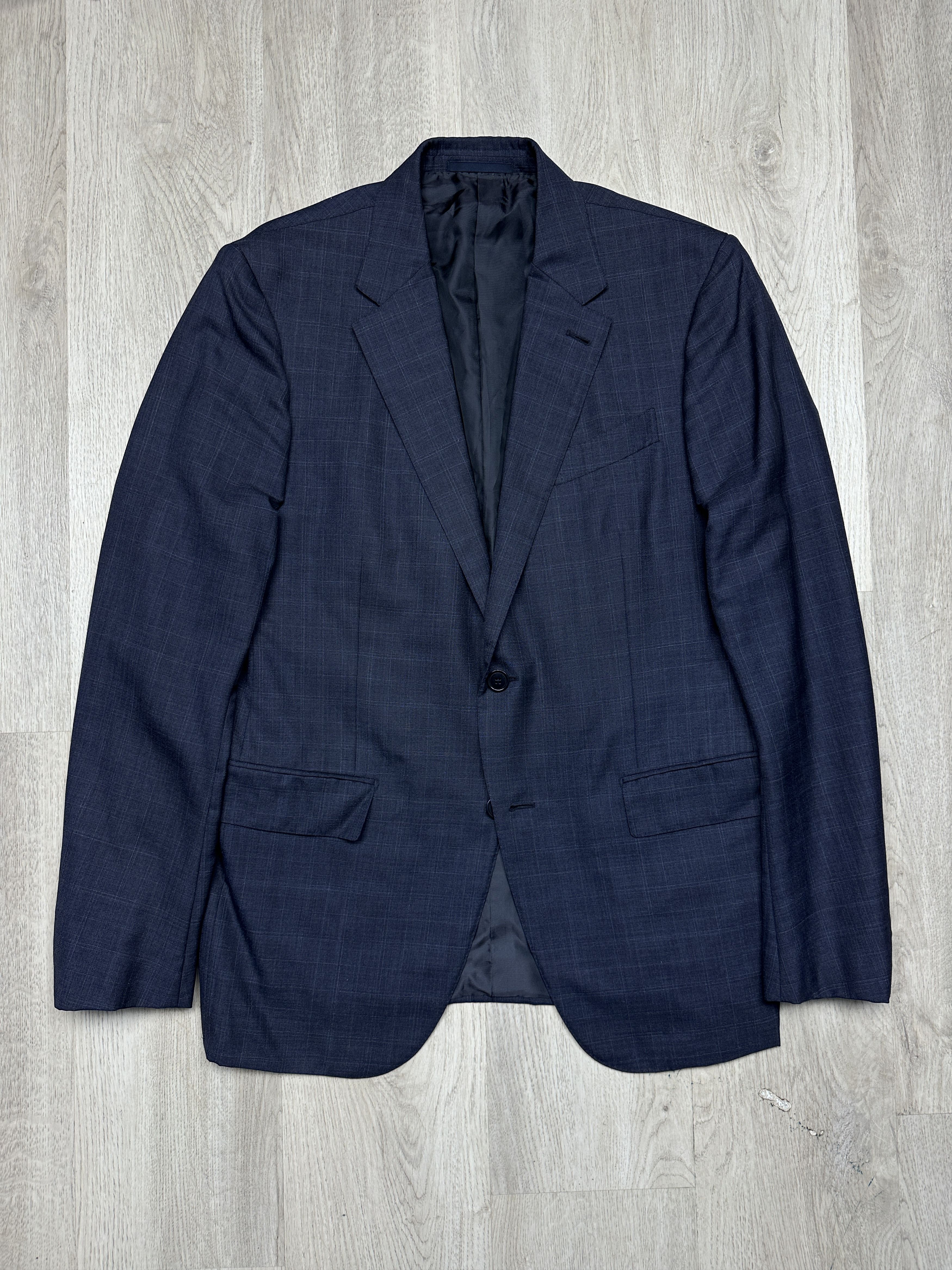 Ermenegildo Zegna Ermenegildo Zegna Mens Wool Silk Suit Blazer + Pants Size 42R - 2 Thumbnail
