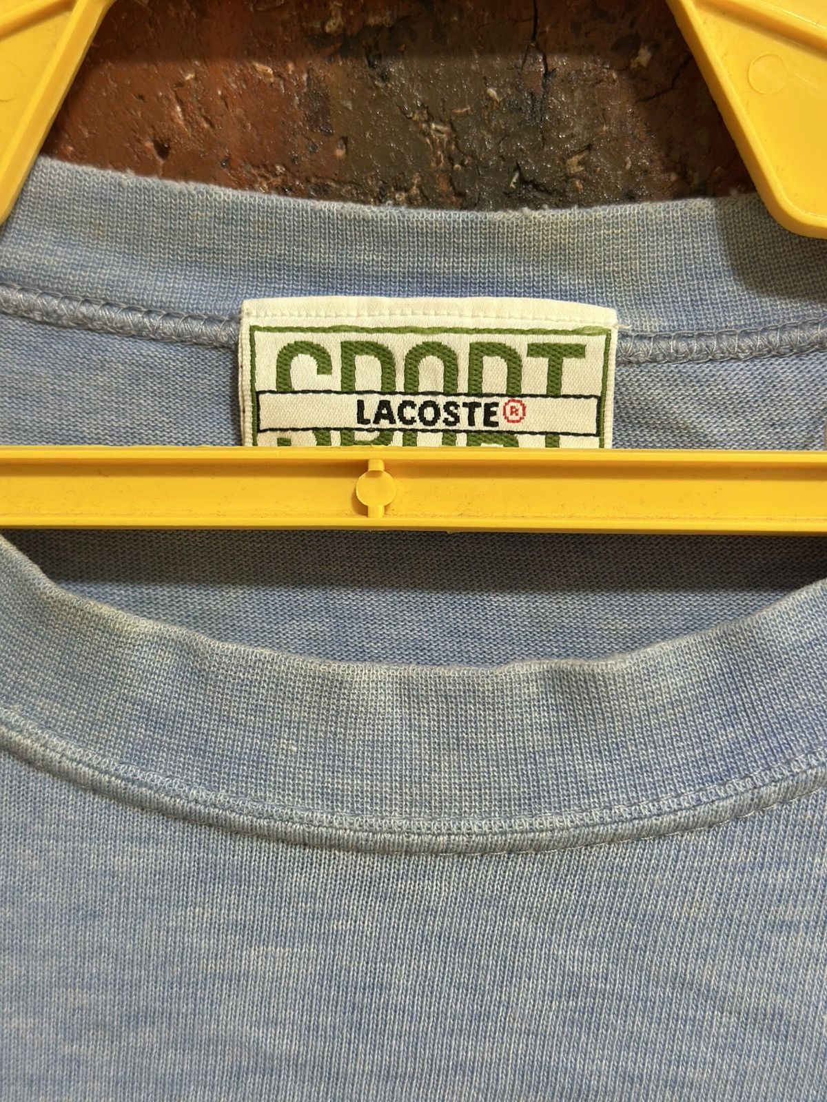 Lacoste × Vintage Vintage Lacoste Sport Faded Tee Size US L / EU 52-54 / 3 - 3 Thumbnail