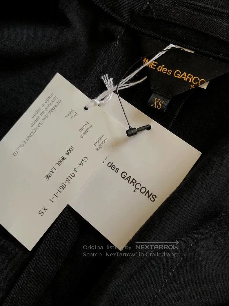 Comme des Garcons COMME des GARCONS Deconstructed Blazer. Size US XS / EU 42 / 0 - 8 Thumbnail