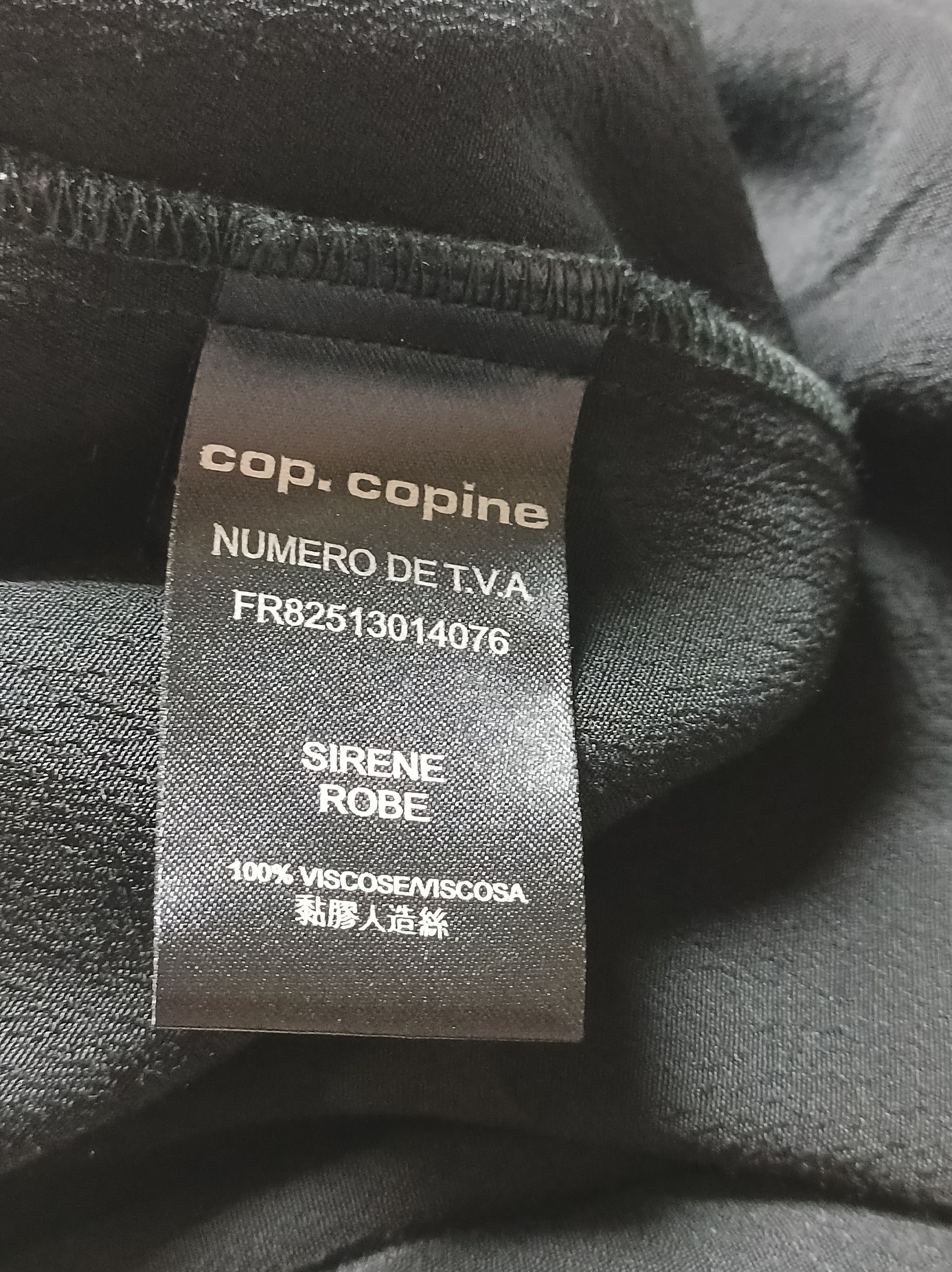 Cop Copine Cop Copine Sirene Black Dress EU 38 Size S / US 4 / IT 40 - 9 Thumbnail