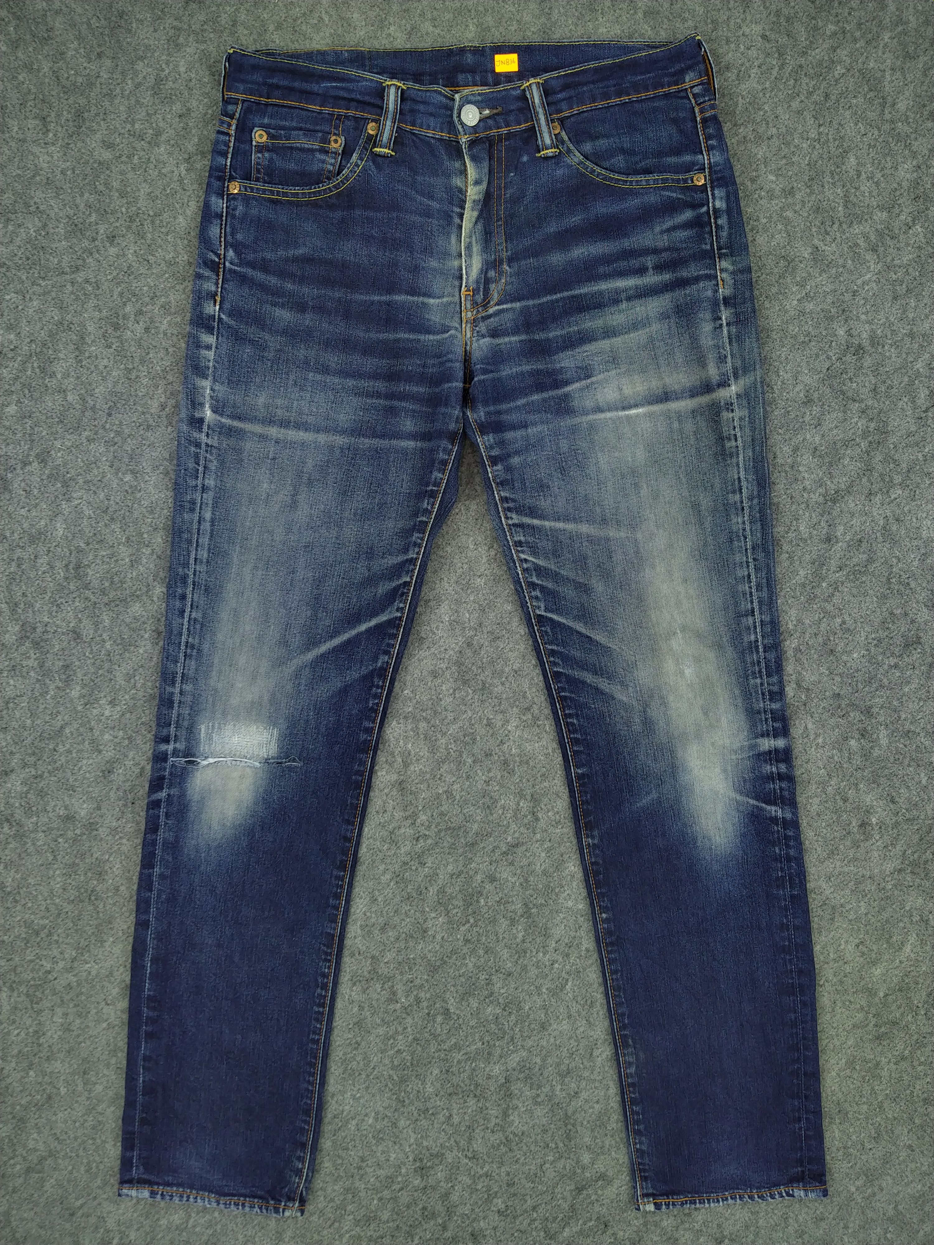 Levi's Distressed Levi's 511 Whisker Denim 32x31 -JN836 Size US 32 / EU 48 - 1 Thumbnail