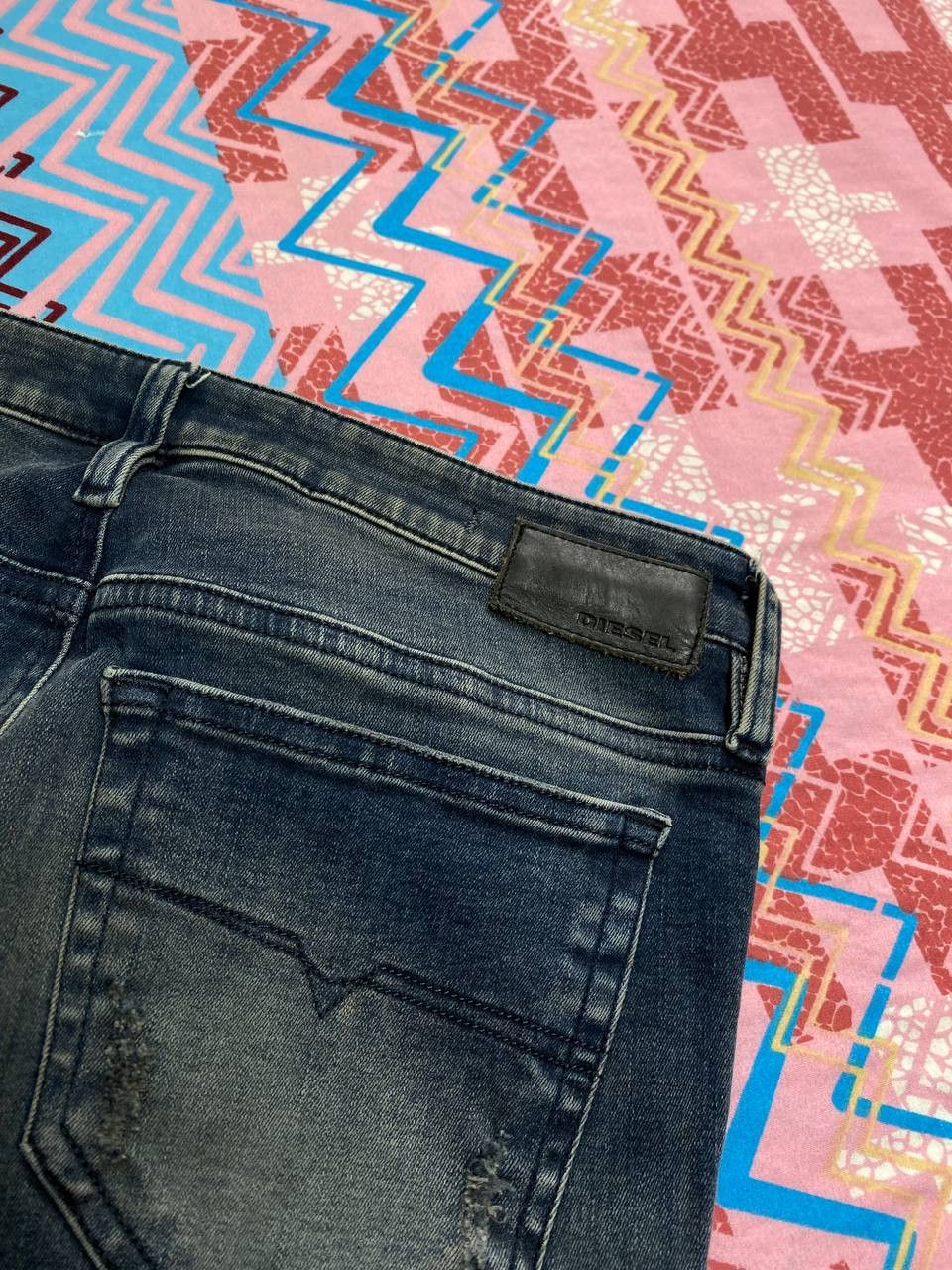 Diesel × Japanese Brand × Vintage Vintage Diesel Faded Distressed Y2K Jeans Size 29" - 5 Thumbnail