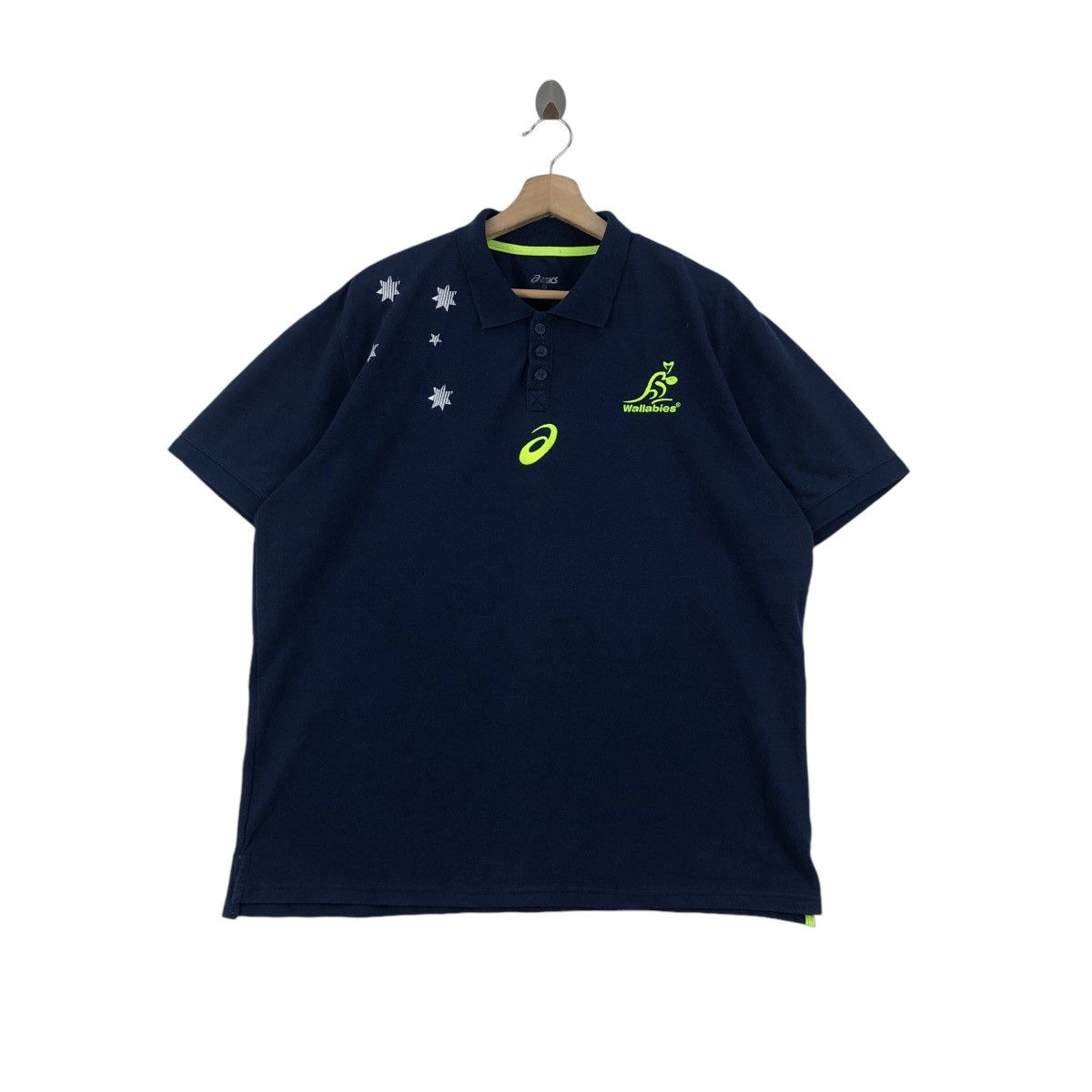 Asics Asics WALLABIES Polos Rugby Australia National Team Size US XXL / EU 58 / 5 - 1 Thumbnail