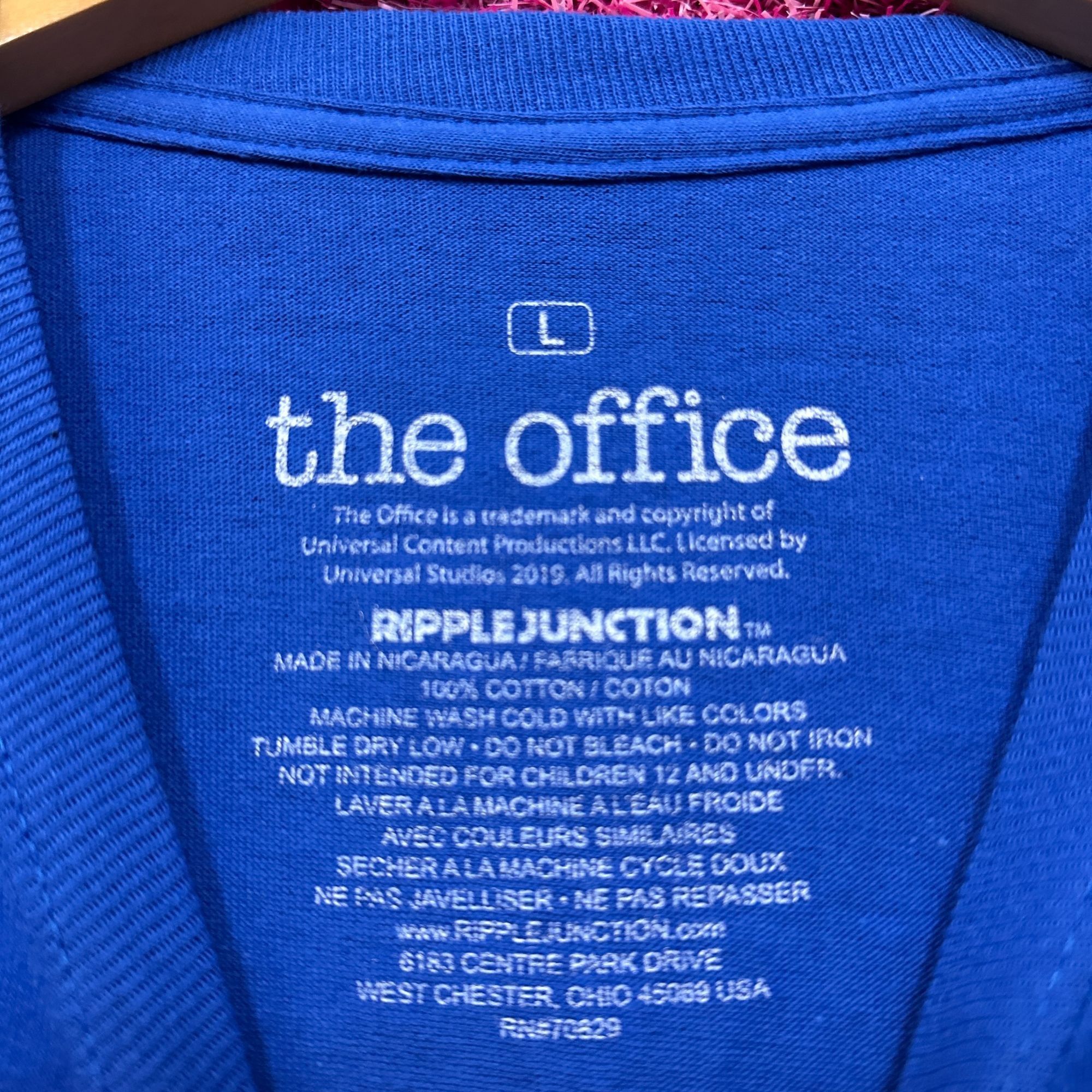 Ripple Junction The Office Michael Scott Full Resume TV Series Long Sleeve L Size US L / EU 52-54 / 3 - 4 Thumbnail