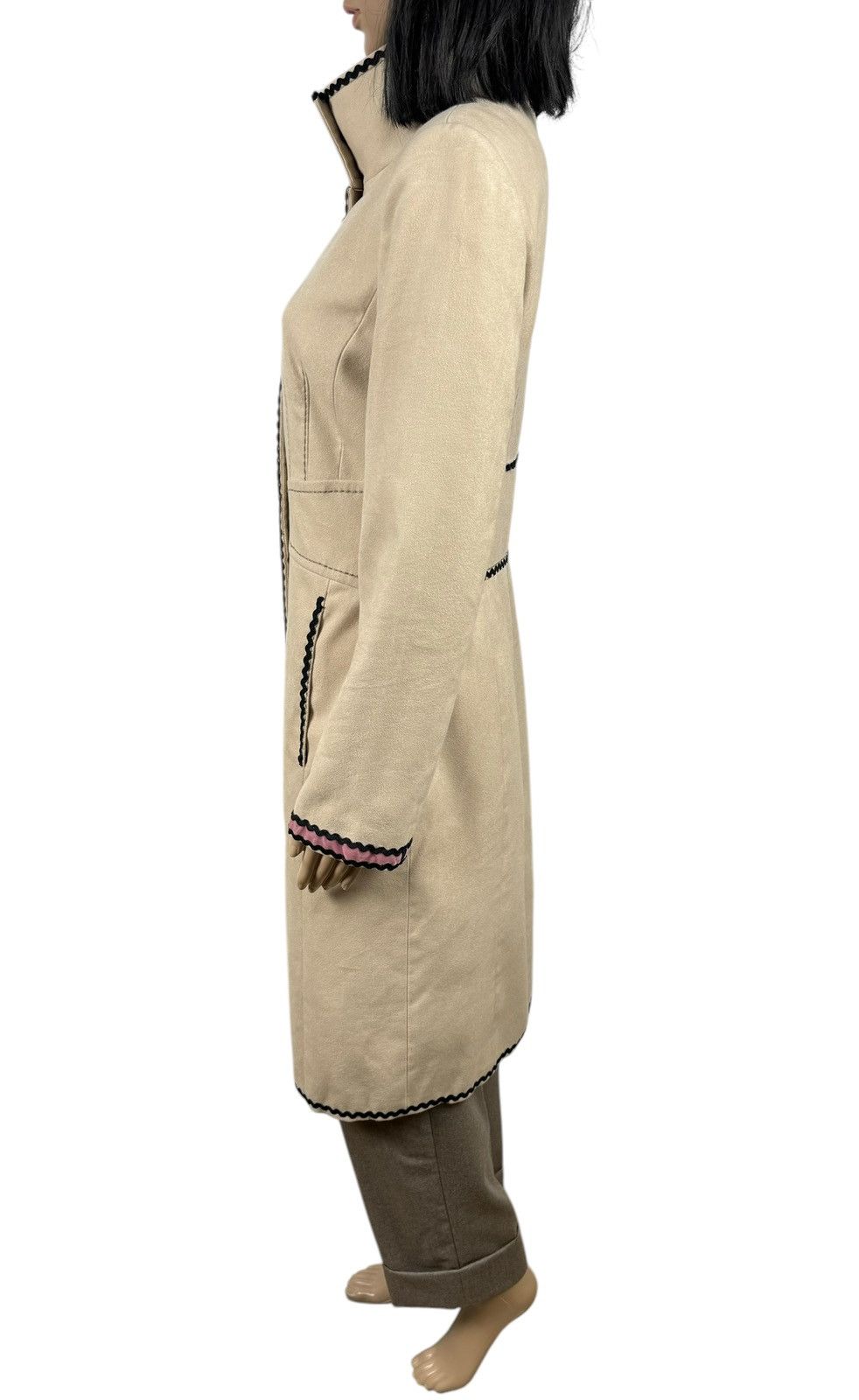 Designer × Max Mara PennyBlack Max Mara Line Long Coat Viscose-Cotton US6 Size S / US 4 / IT 40 - 6 Thumbnail