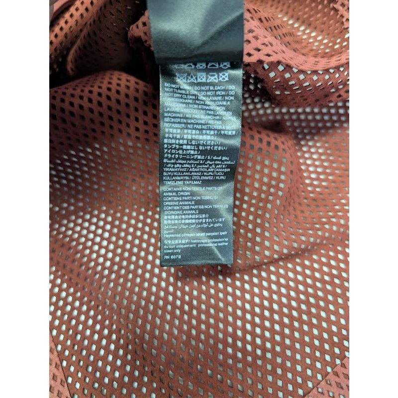 Amiri o1rshd1 MA Perforated Baseball Shirt in Sun Dried Tomato Size US M / EU 48-50 / 2 - 19 Thumbnail