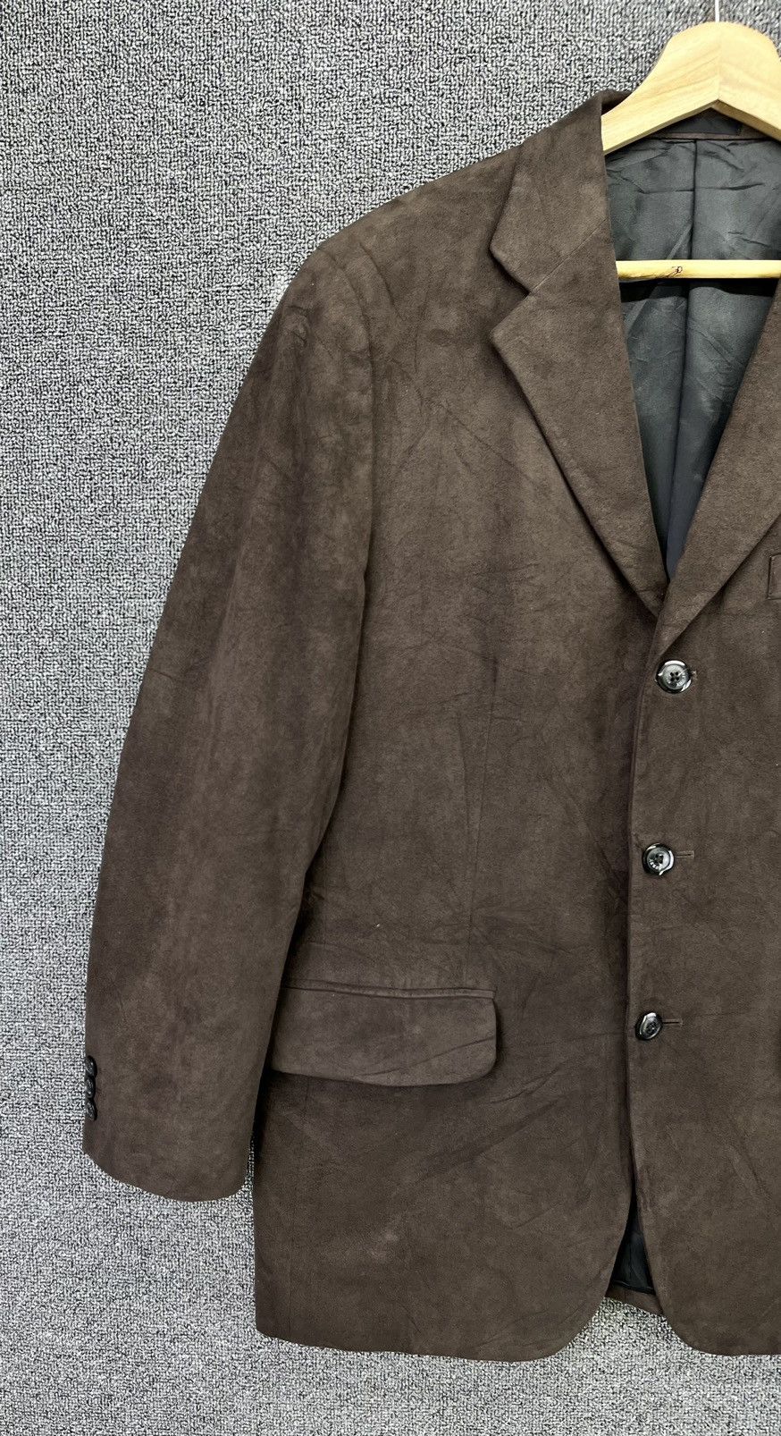 Burberry Vintage Burberry London Leather Blazers Coat Jacket Size US M / EU 48-50 / 2 - 3 Thumbnail