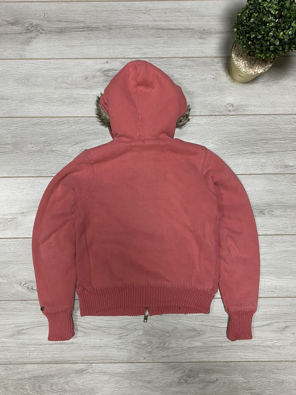 Abercrombie & Fitch Abercrombie & Fitch fur zip hoodie spell out big logo Size L / US 10 / IT 46 - 13 Thumbnail