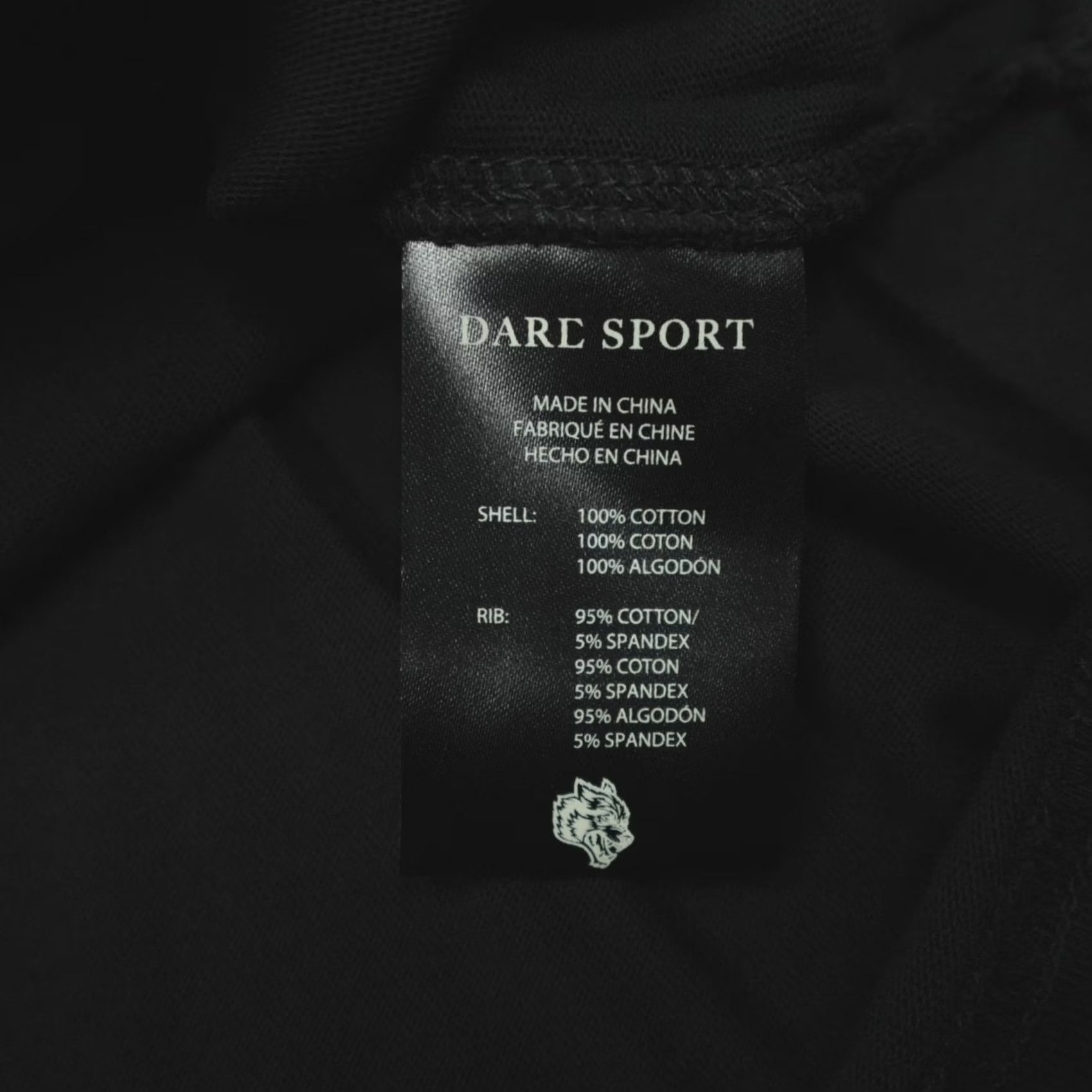 Darc Sport Darc Sport Our Stamp Premium Tee Shirt Relaxed Men's M Black Shirt Mens M Black Wolves Graphic Print Limited Edition Casual Tee Size US M / EU 48-50 / 2 - 5 Thumbnail