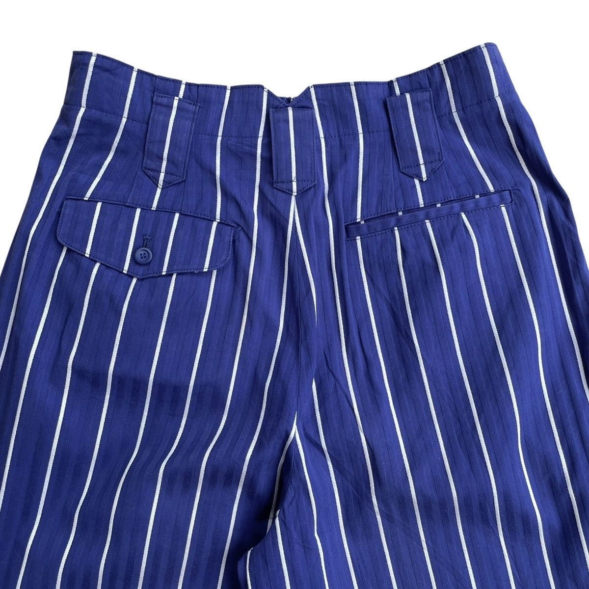 Courreges Courrèges Paris Vintage Herringbone Twill High Waist Pants Size 26" / US 2 / IT 38 - 4 Thumbnail