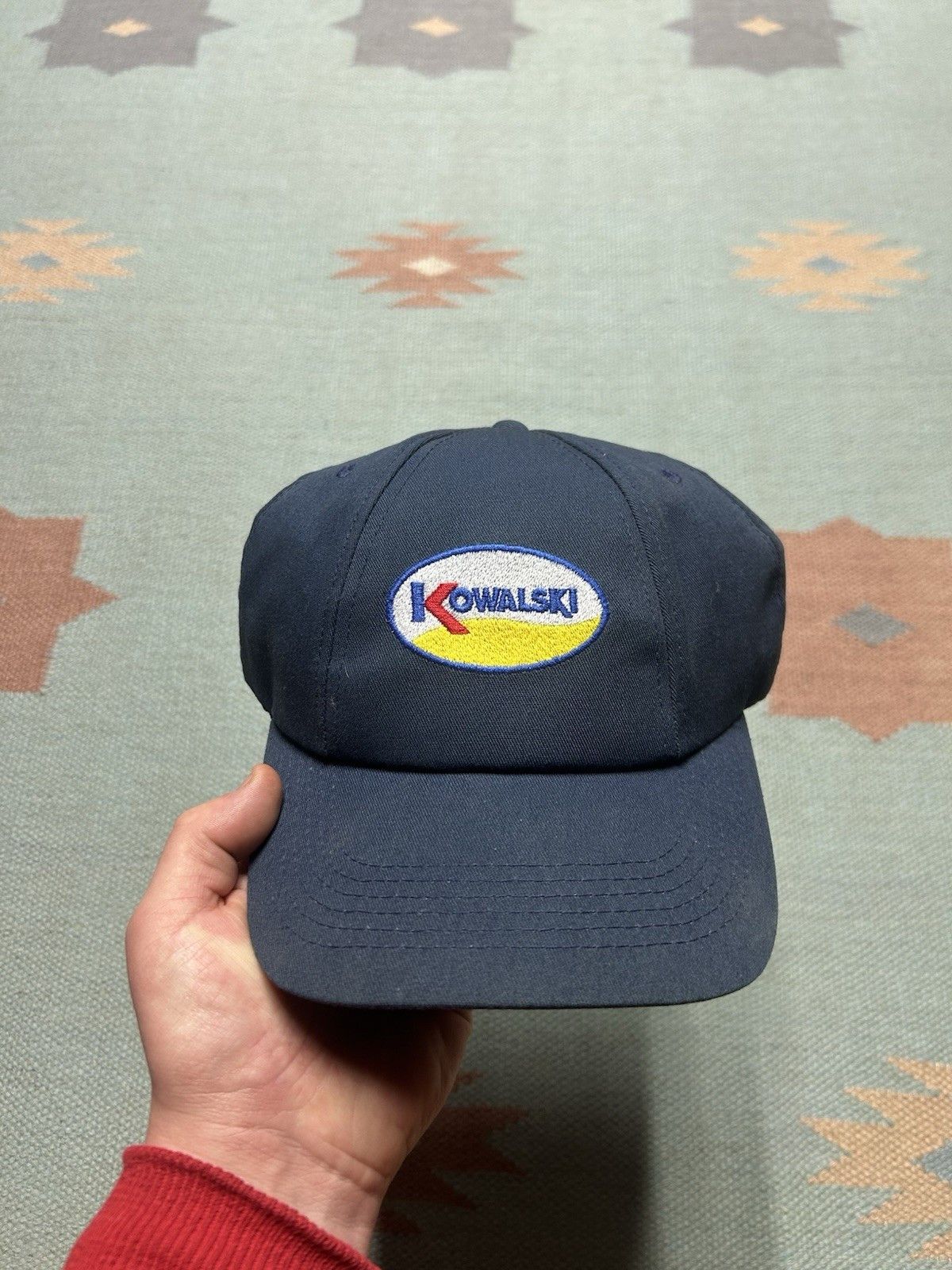 Vintage Vtg k products snapback hat Kowalski sausage Michigan USA Size ONE SIZE - 2 Thumbnail