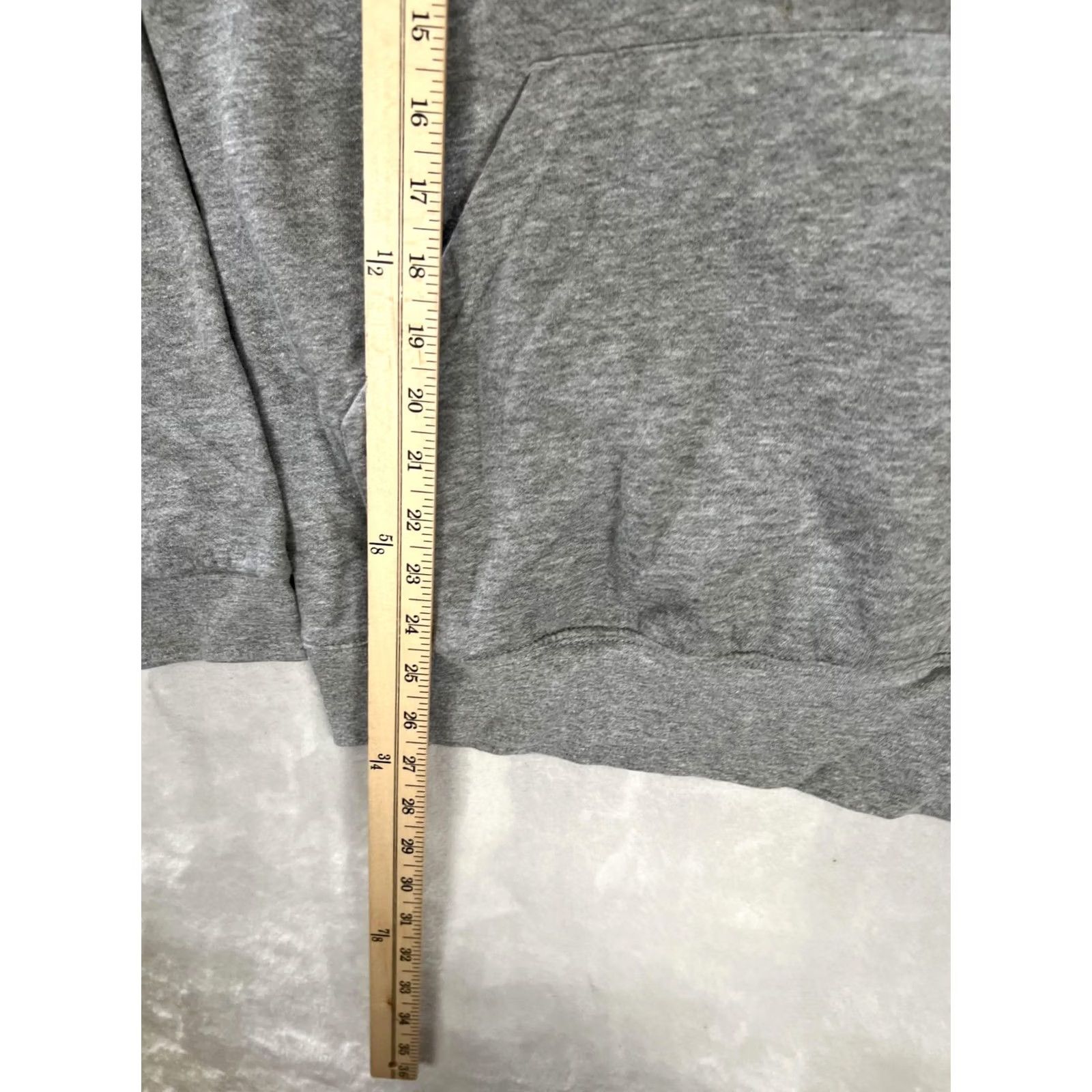Soffe VINTAGE United States Air Force Hoodie Mens L Gray Pullover Fleece Sweatshirt Size US L / EU 52-54 / 3 - 3 Thumbnail