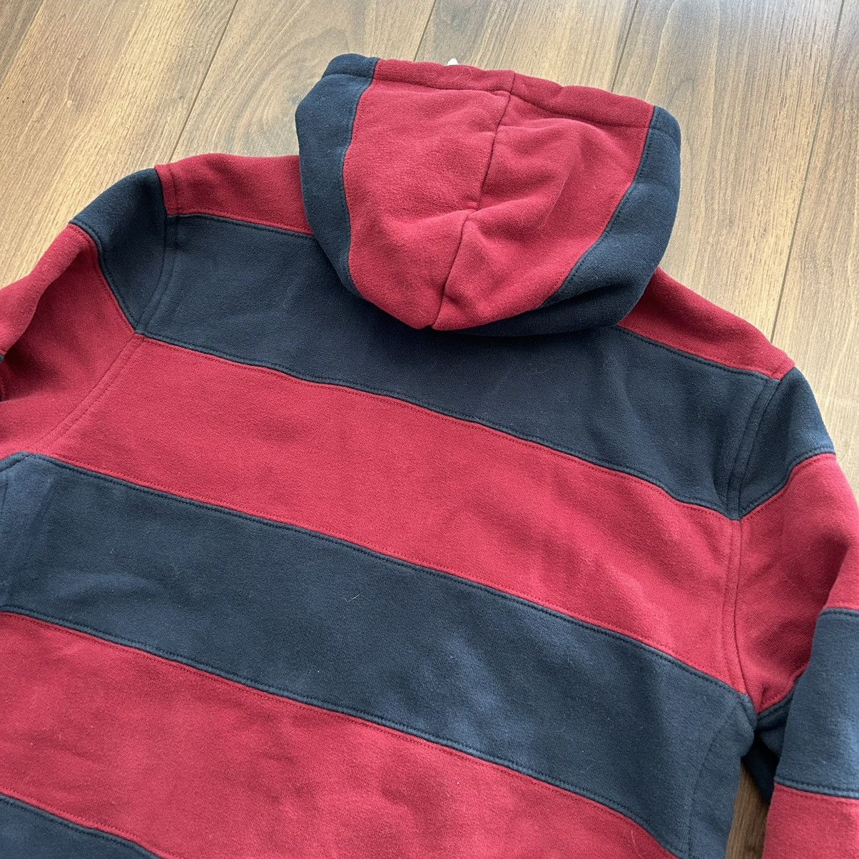 Tommy Hilfiger × Vintage TOMMY HILFIGER VINTAGE HOODIE BLACK AND RED Size US S / EU 44-46 / 1 - 6 Thumbnail
